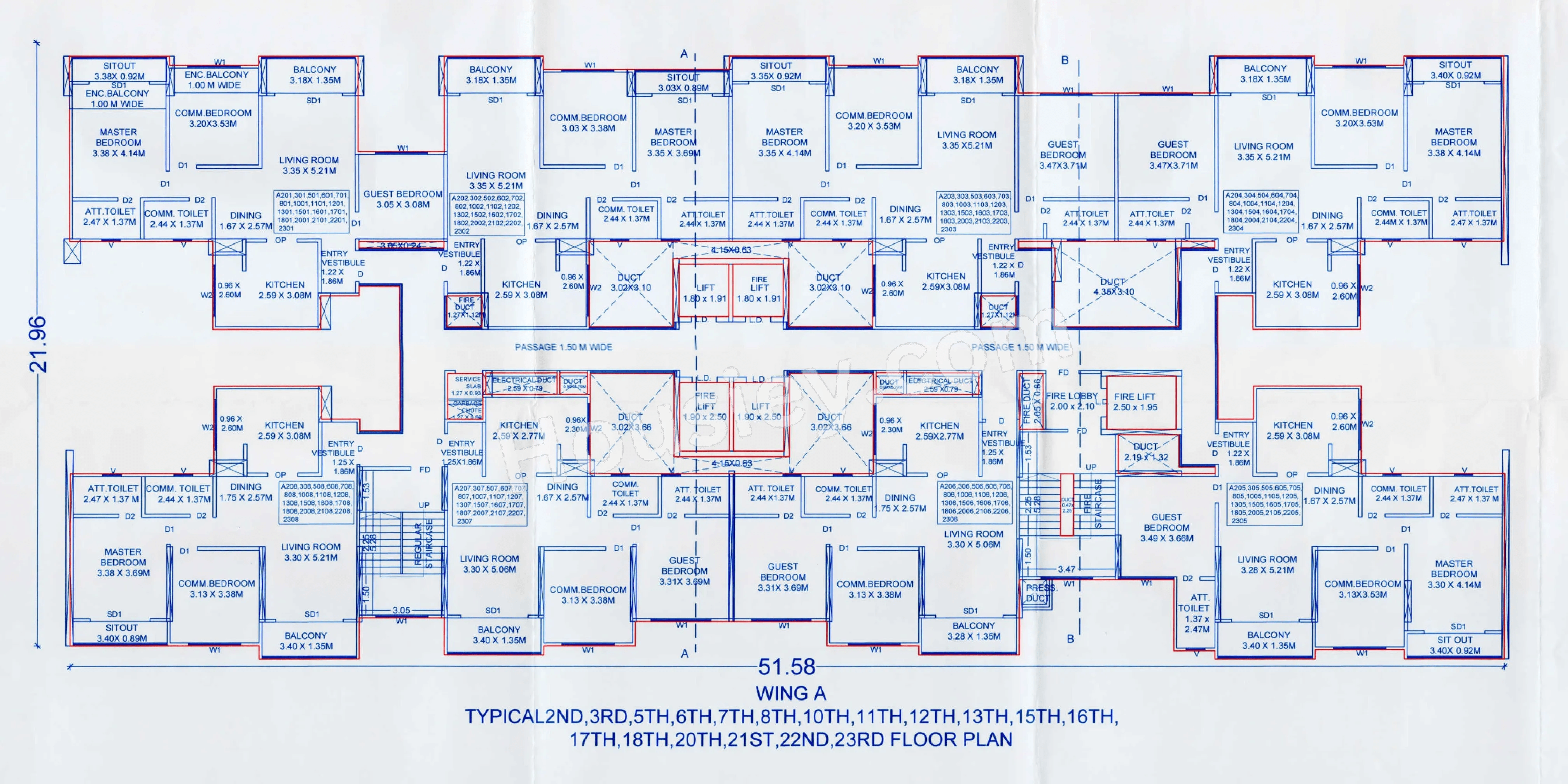 Unique QUE 154 Floor plan 3