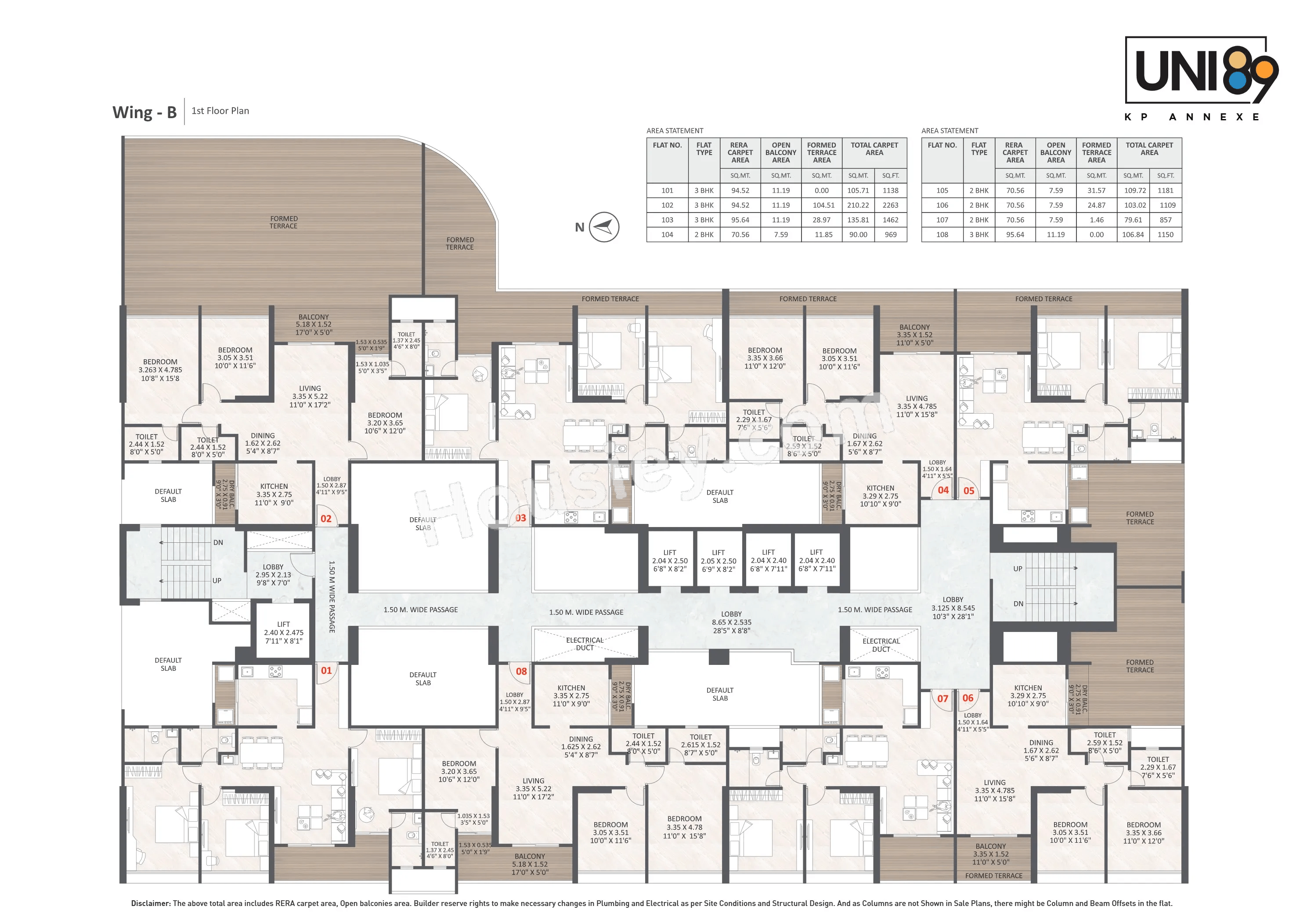 Unique Uni 89 Floor plan 1