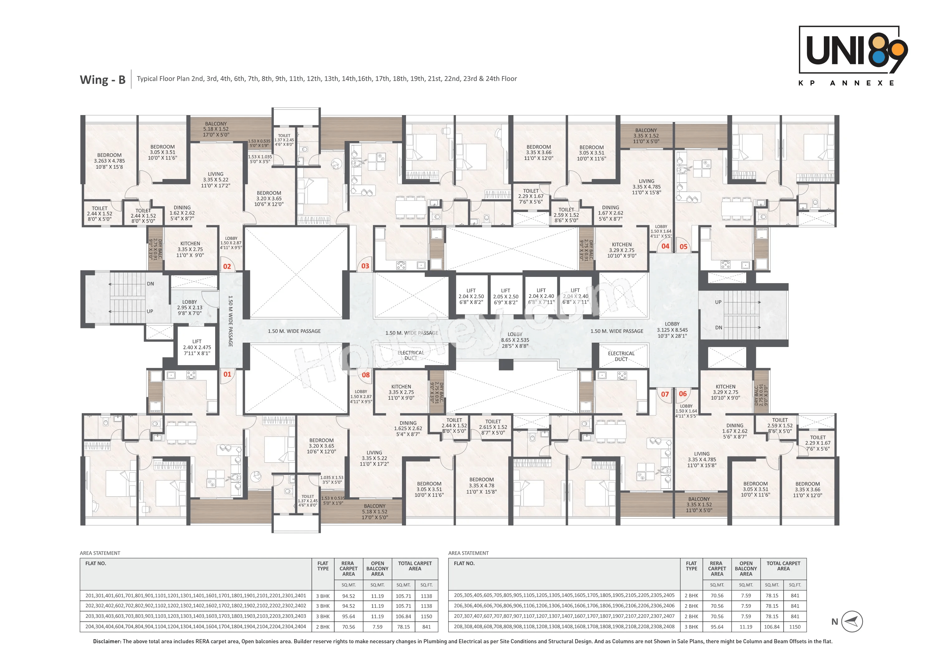 Unique Uni 89 Floor plan 3