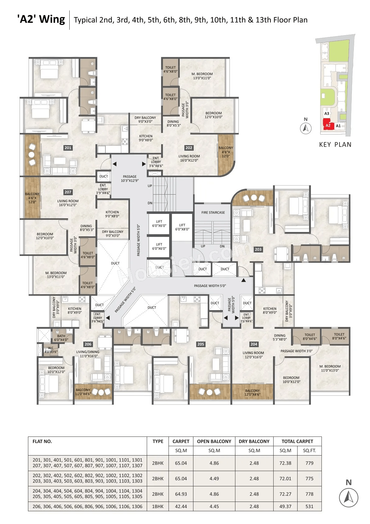 Unitary Liora Floor plan 3