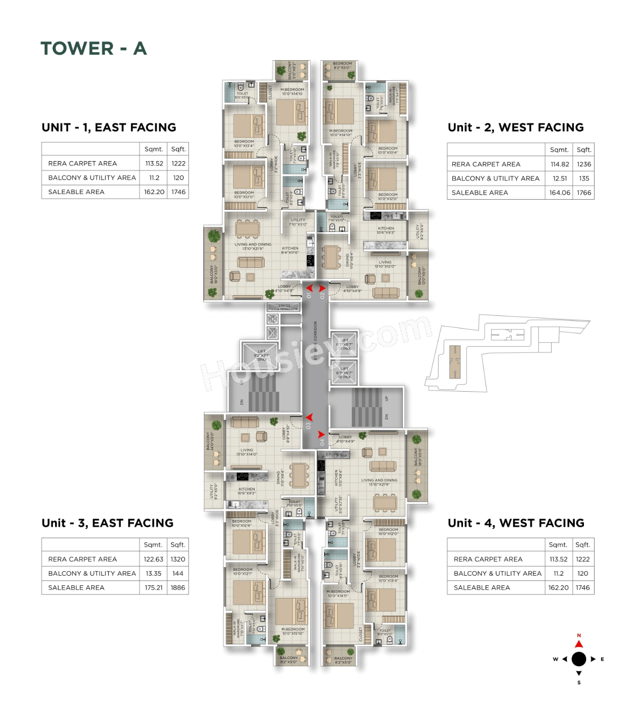 Urbanest Eastfield Floor plan 1