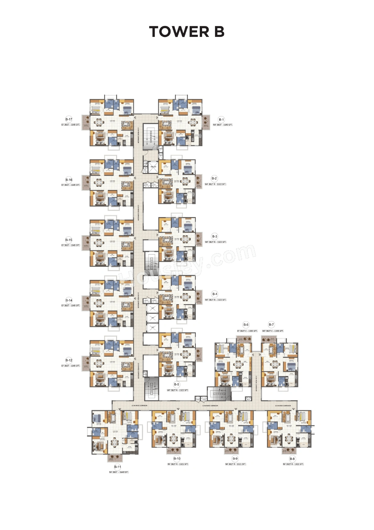 Urbanrise Opulence Floor plan 2