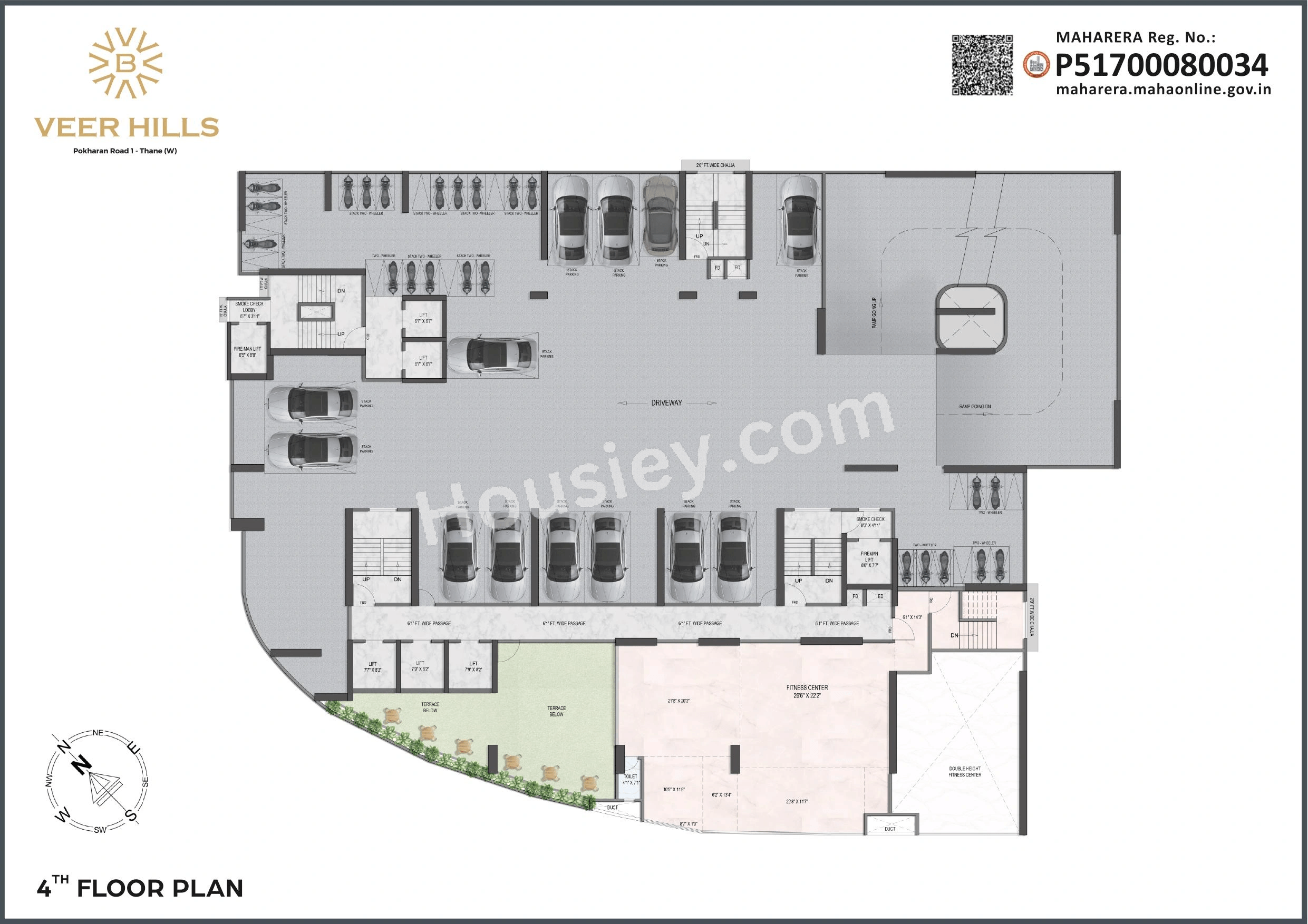 V B Veer Hills Floor plan 2