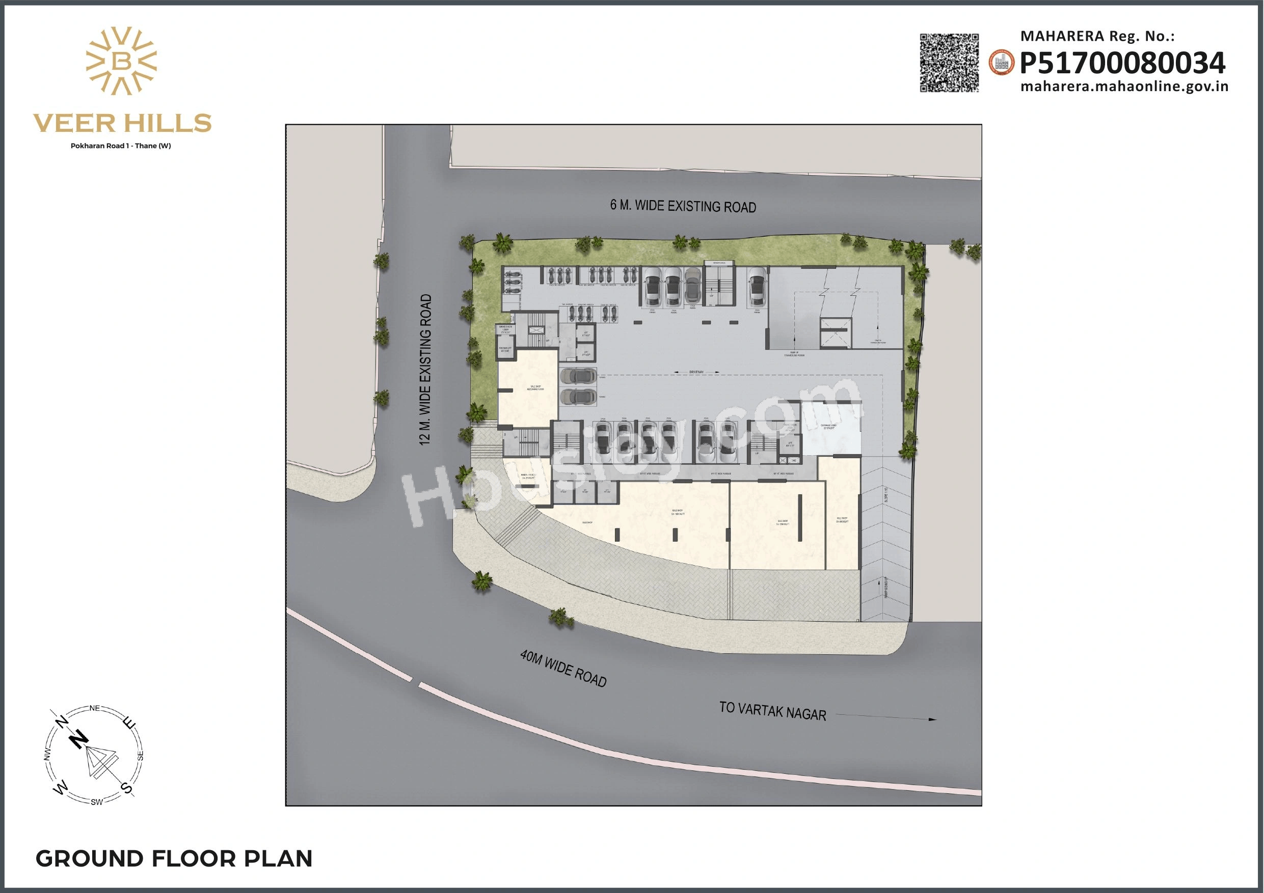 V B Veer Hills Floor plan 4