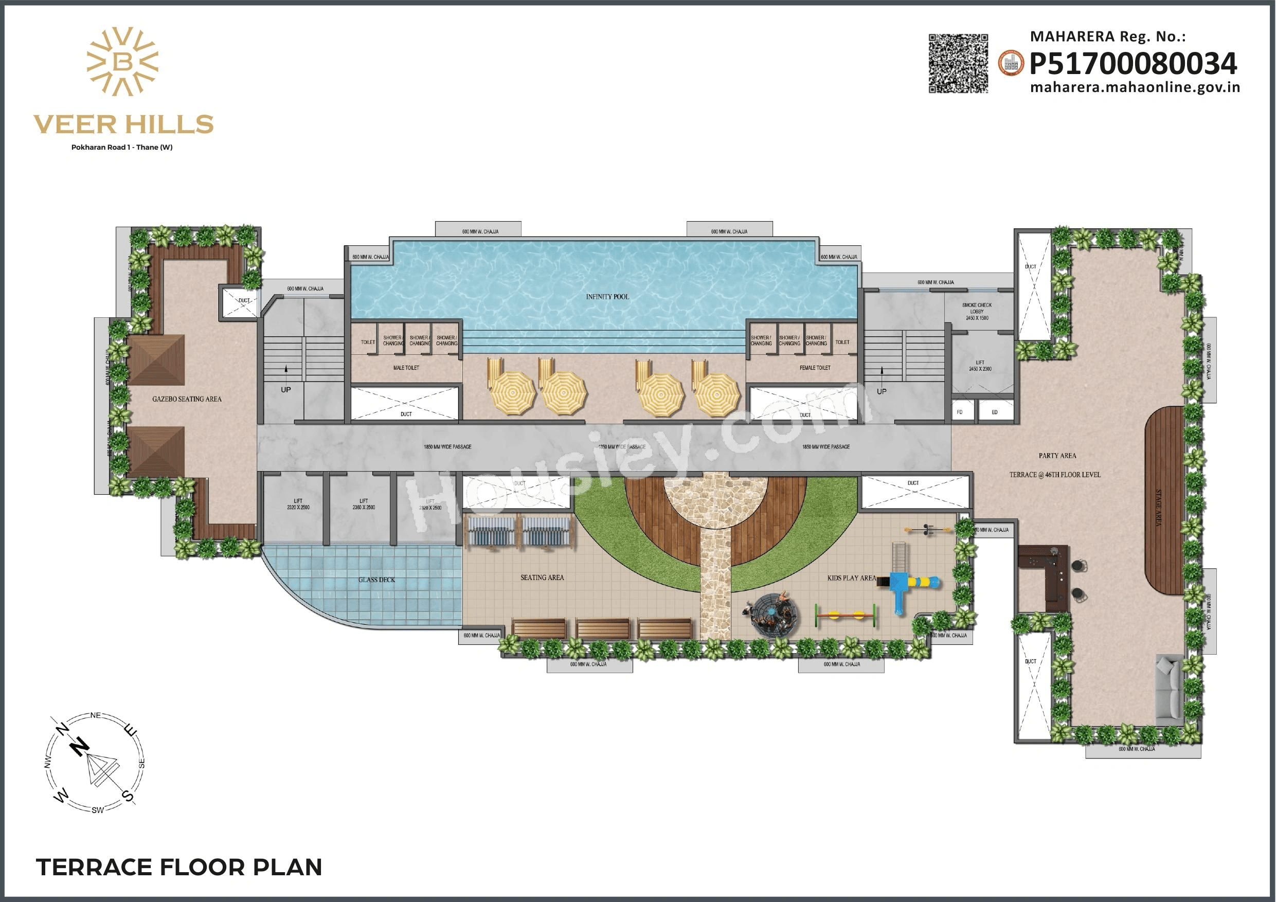 V B Veer Hills Floor plan 6