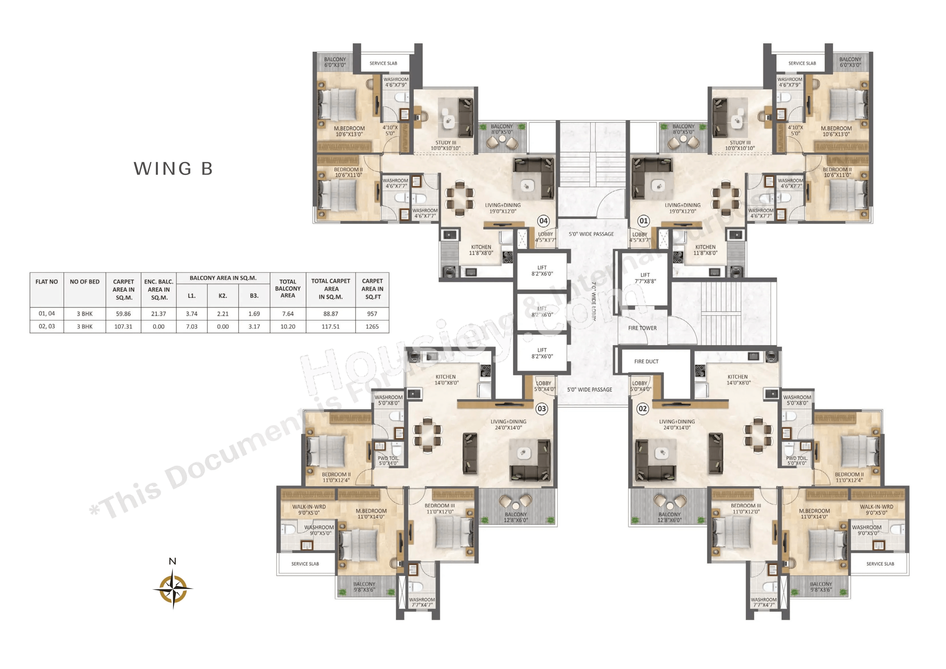 V One Heartland Floor plan 2