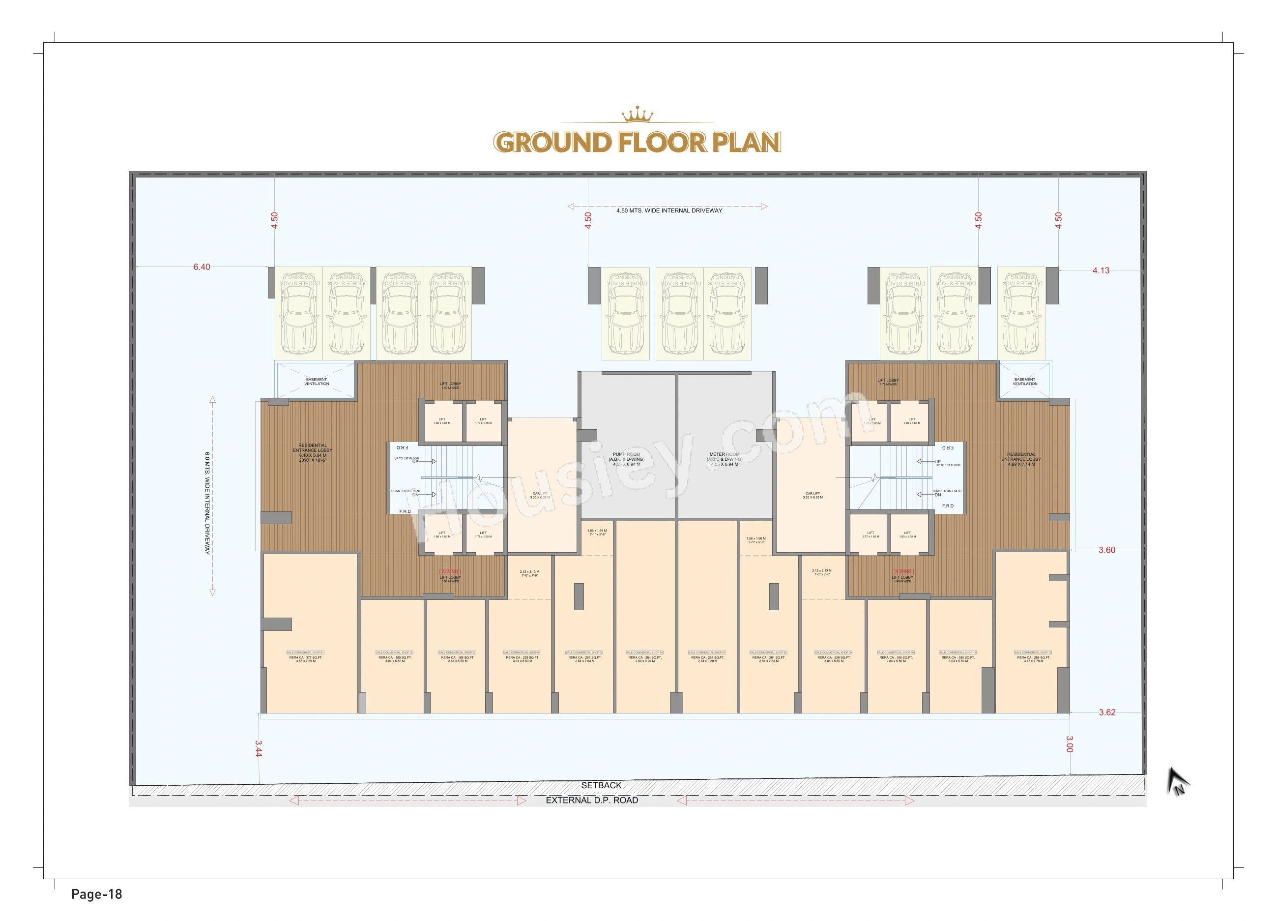 Vaibhavlaxmi Queens Avenue Floor plan 2