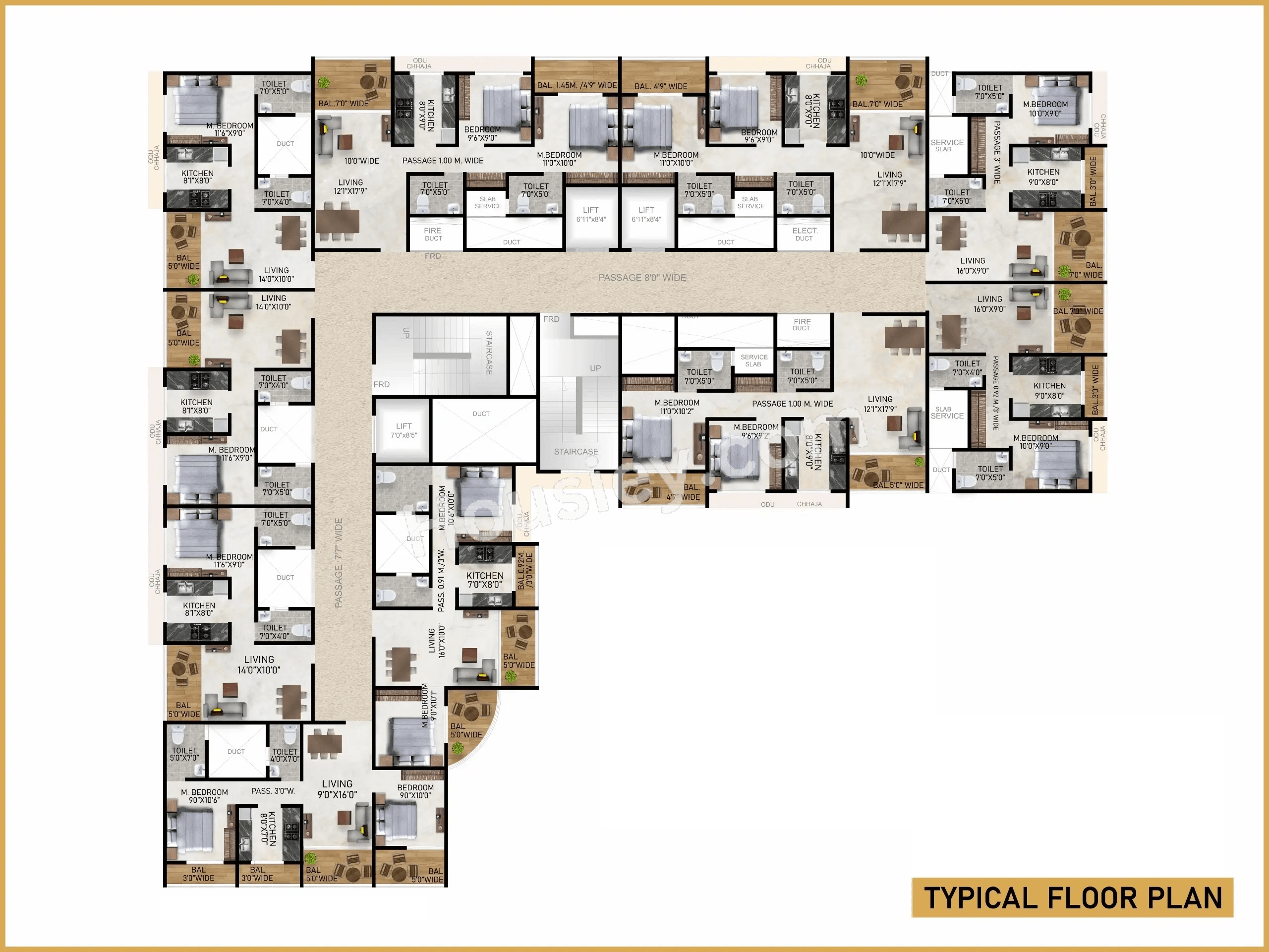 Vaishnavi Pride Floor plan 1