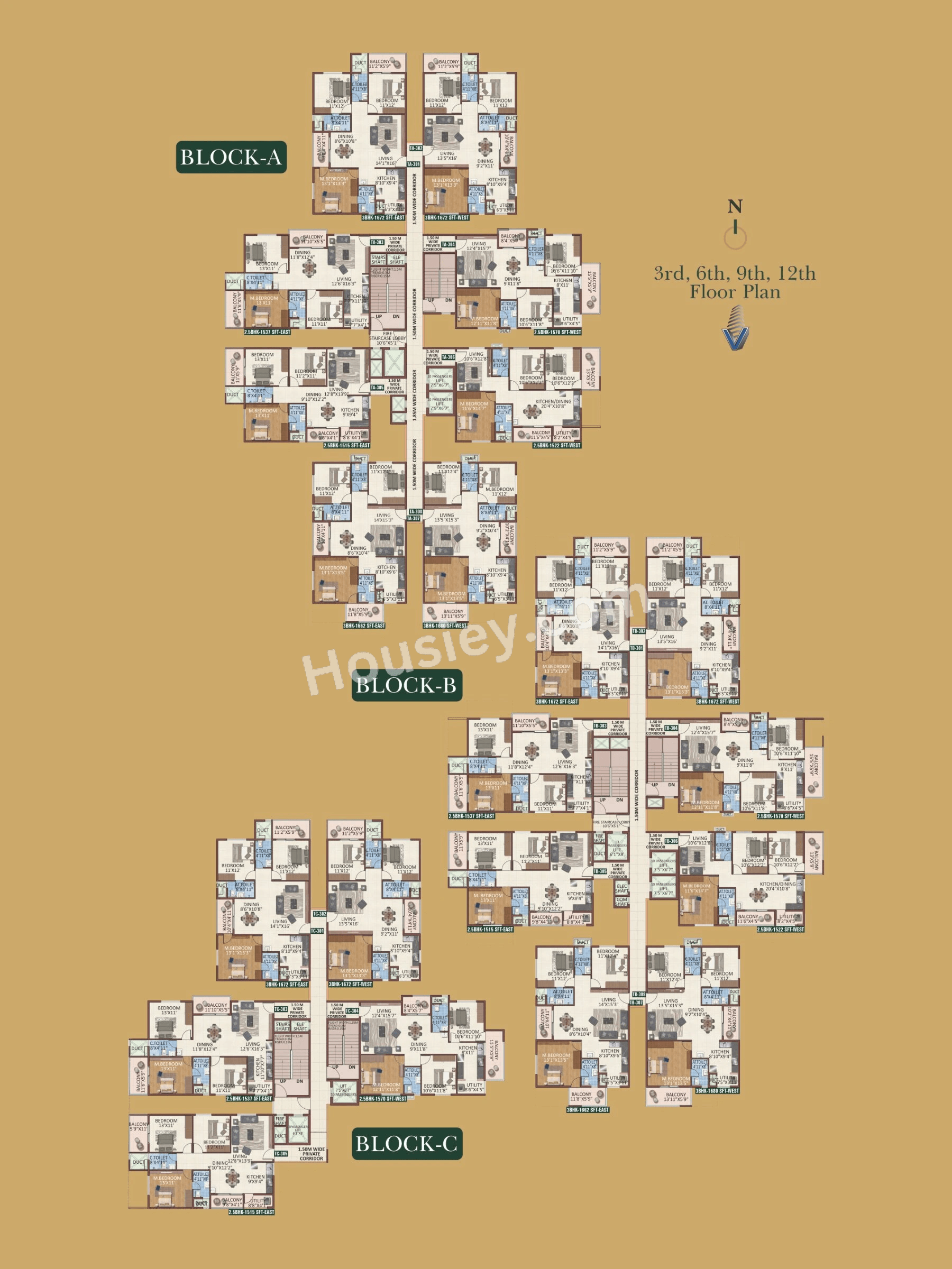 Vaishno Serene Floor Plan
