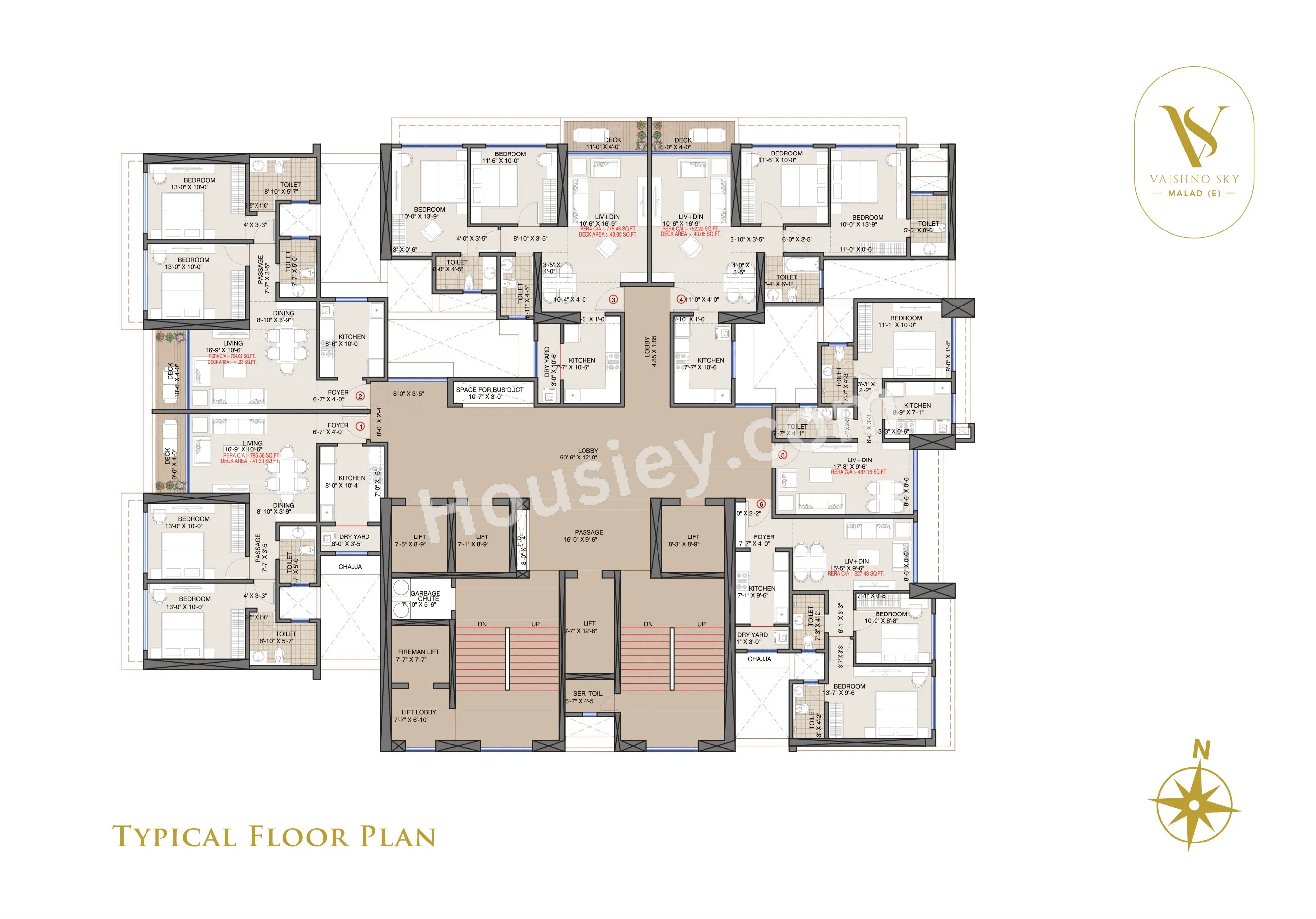 Vaishno Sky Floor plan 2