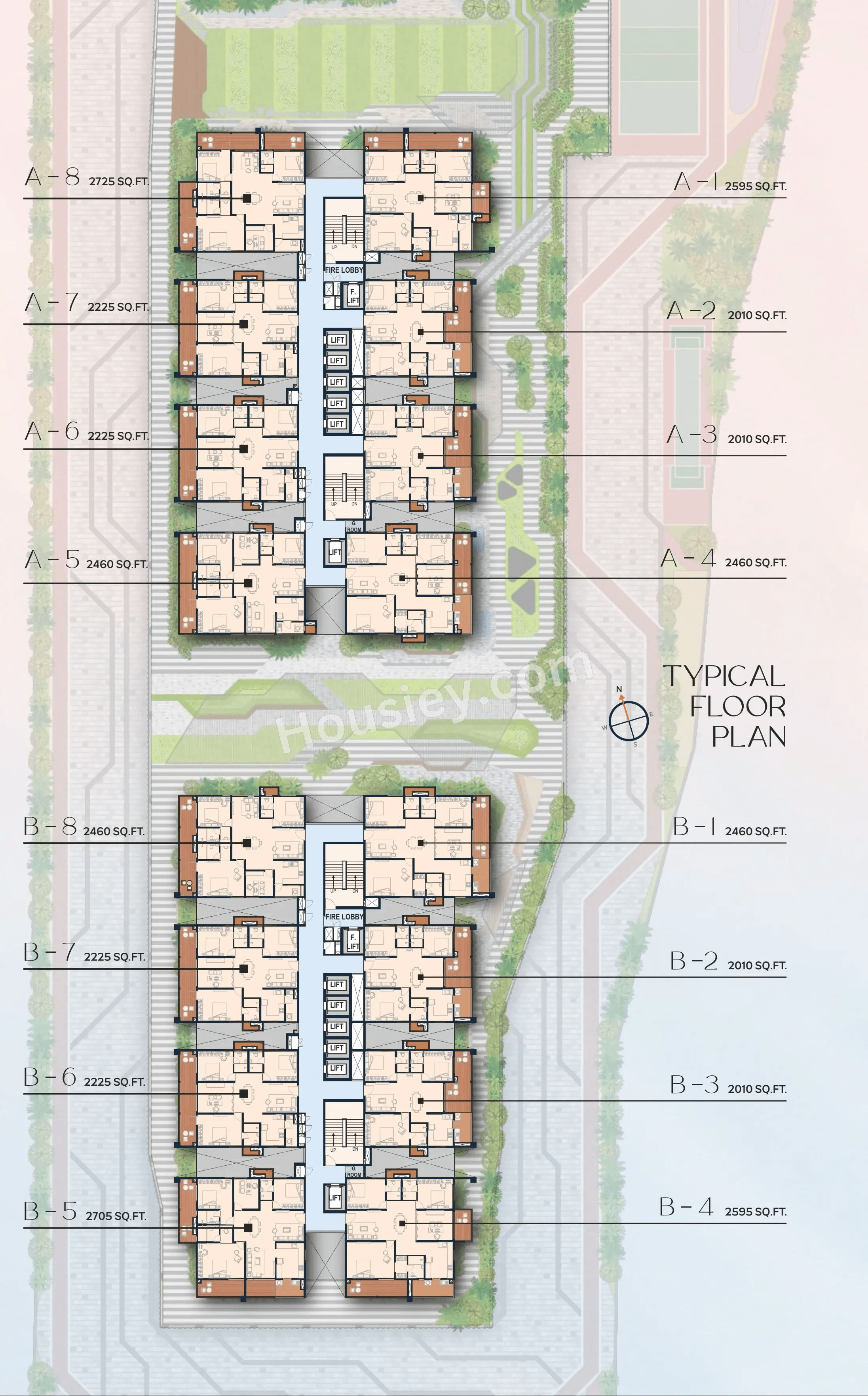 Vaishno Skyvue Floor plan 2