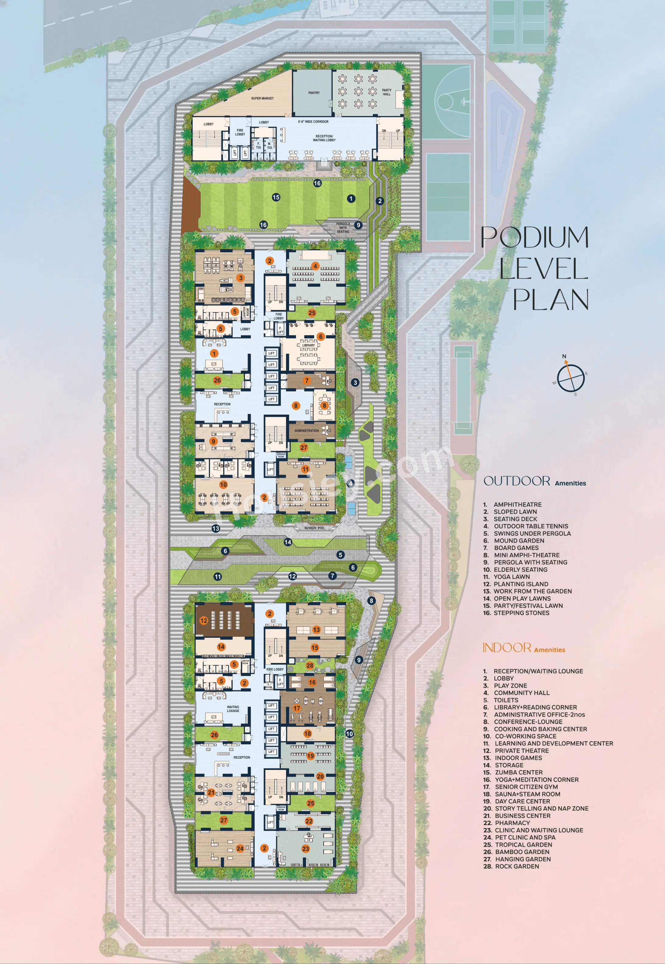 Vaishno Skyvue Floor plan 3