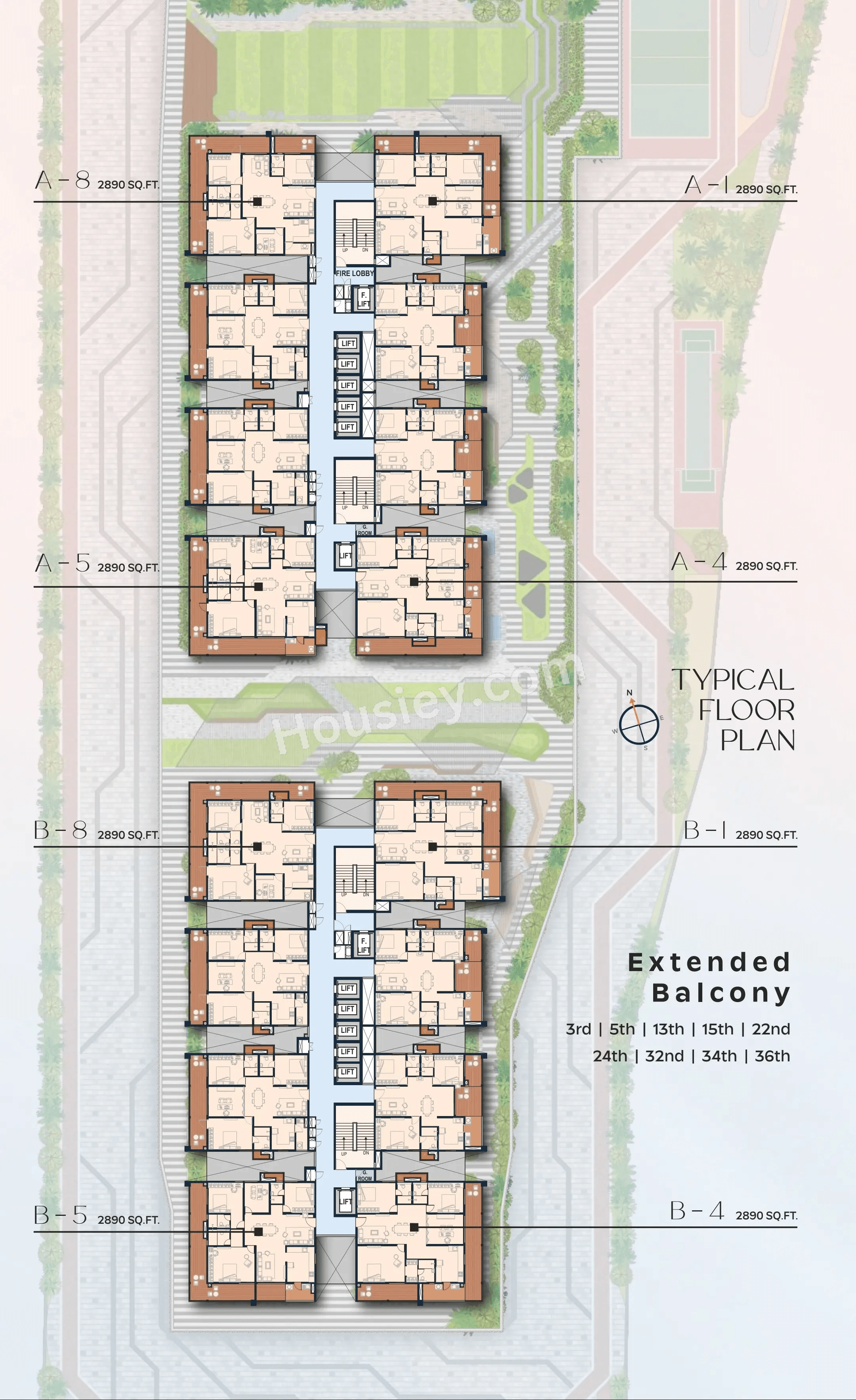 Vaishno Skyvue Floor plan 4