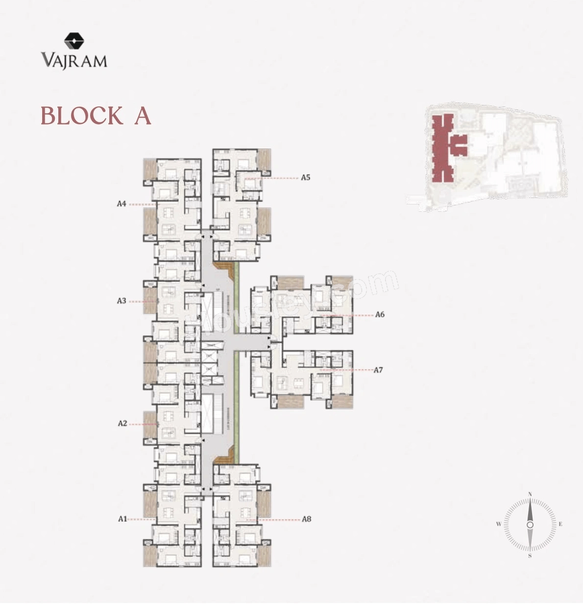 Vajram Chrysanthemum Floor plan 2