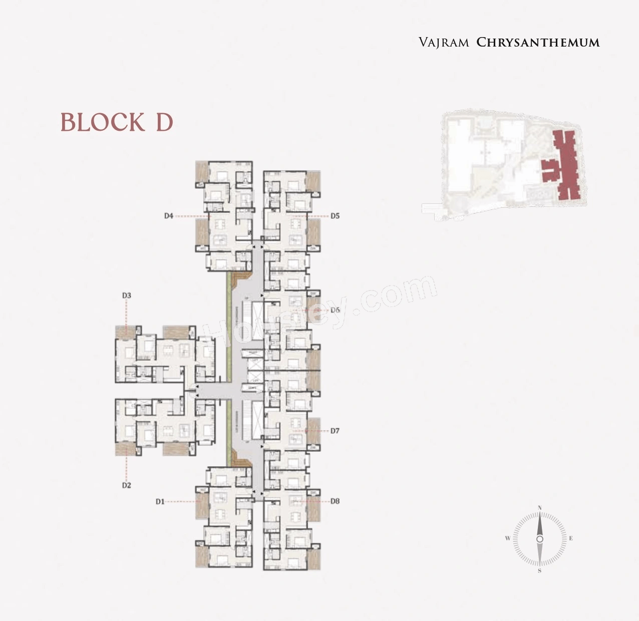 Vajram Chrysanthemum Floor plan 5