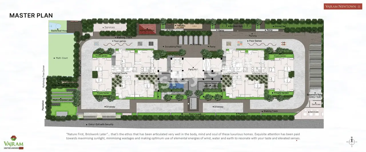 Vajram Newtown 2 Master Plan