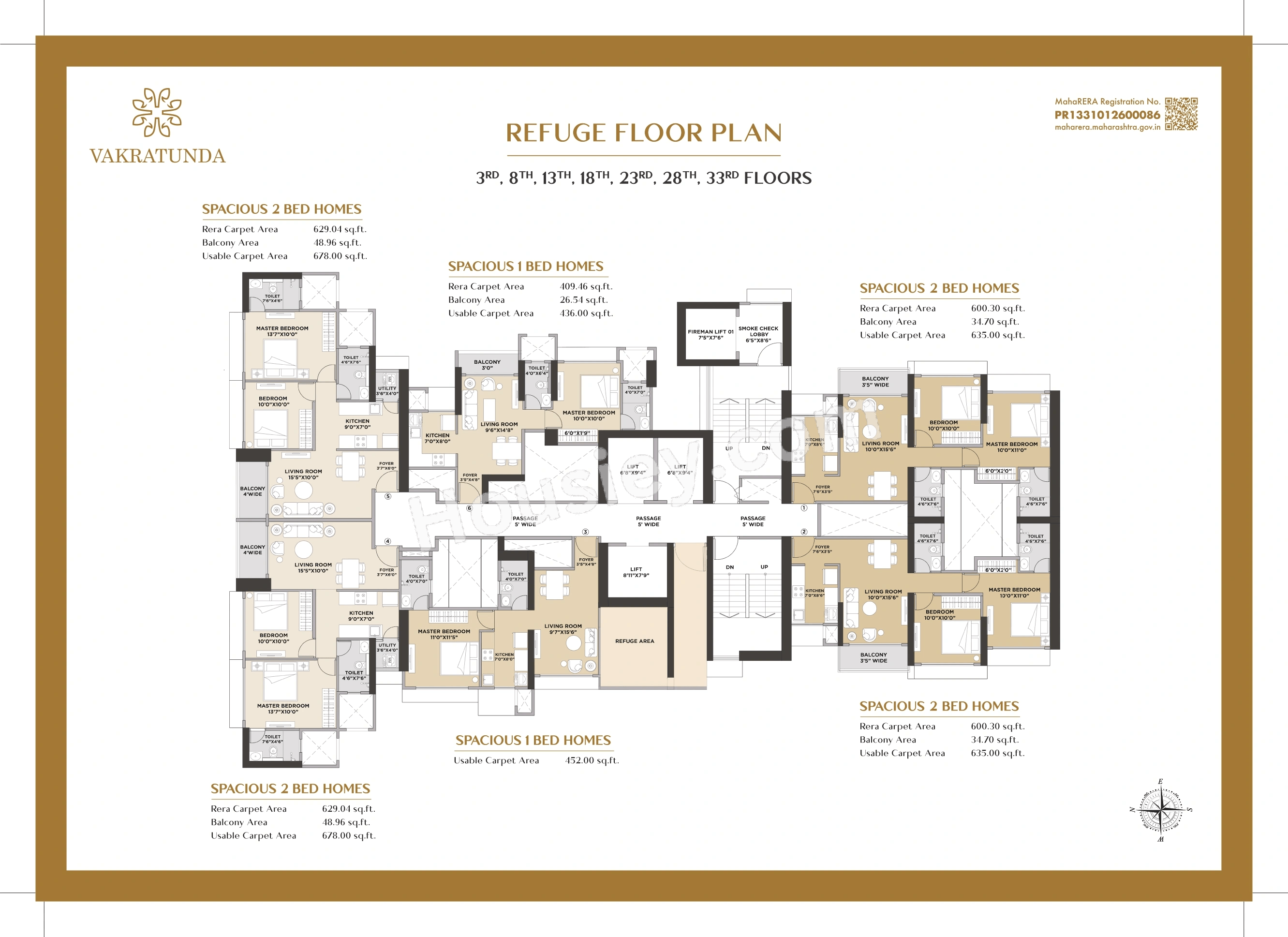 Vakratunda Anantaraa Floor plan 1