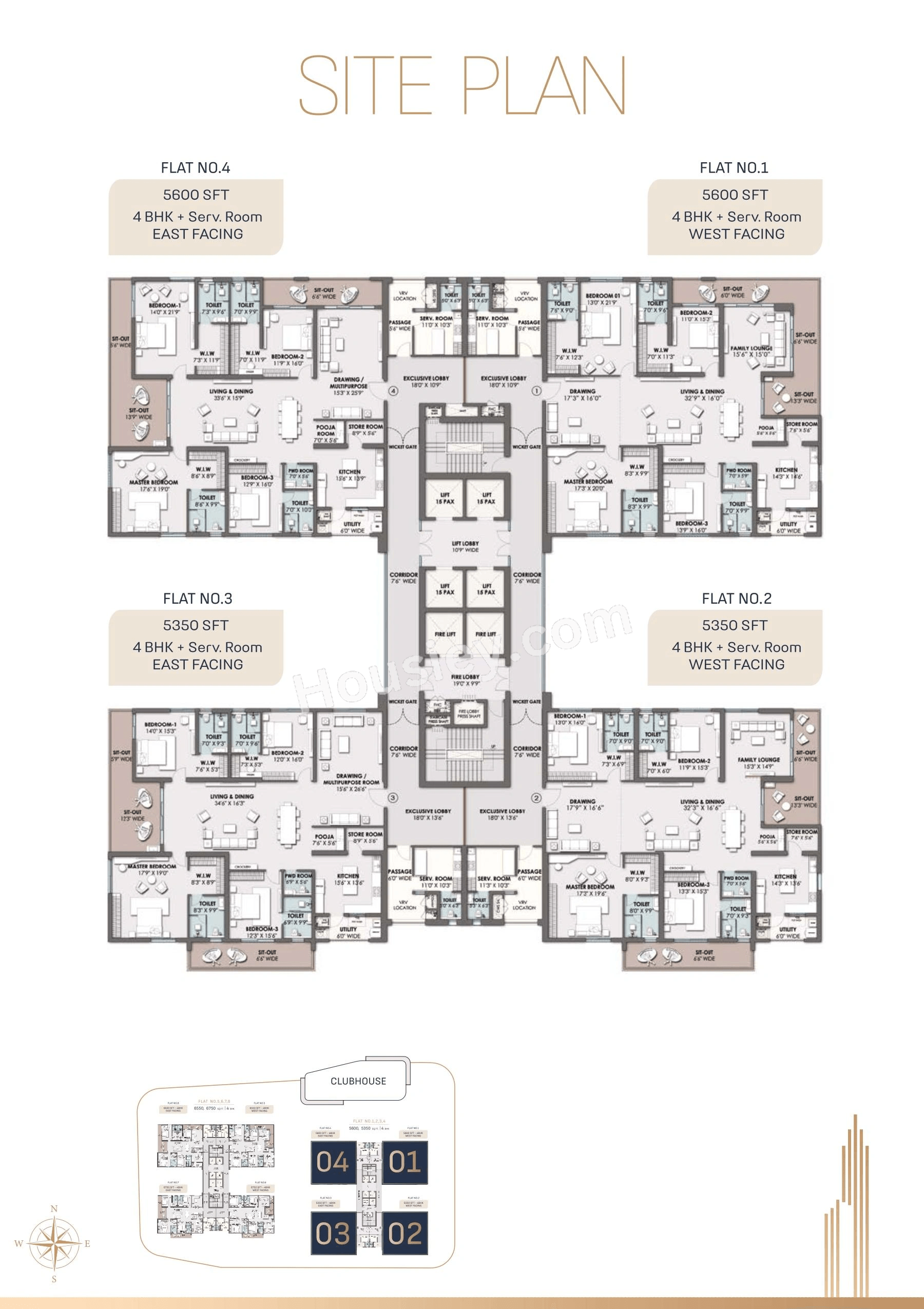 Vamsiram Newmark Floor plan 3