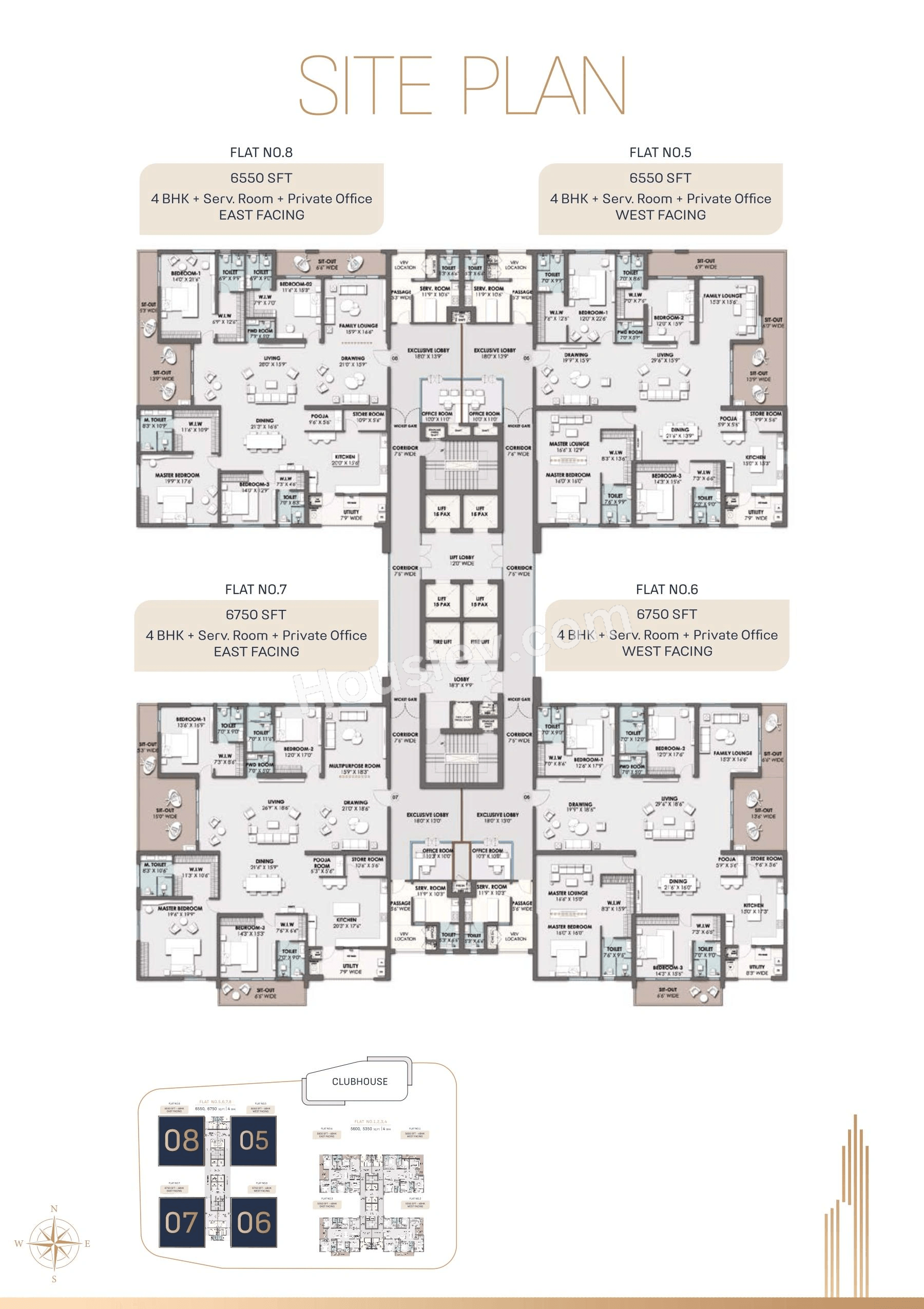 Vamsiram Newmark Floor plan 4