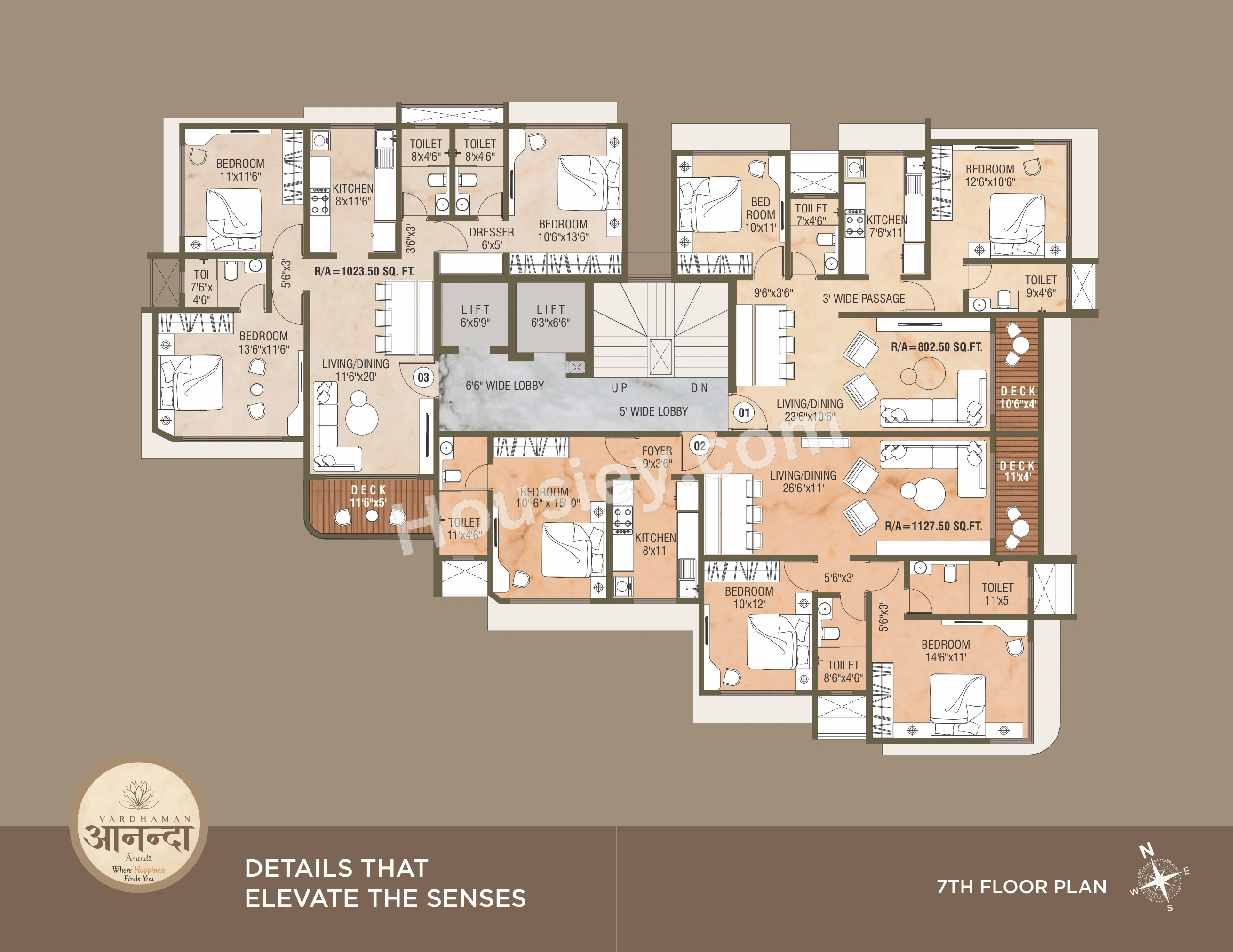 Vardhaman Ananda Floor plan 2