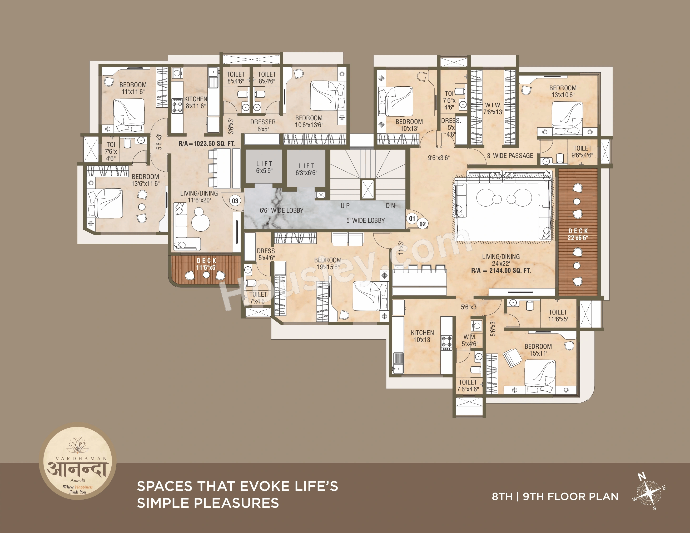 Vardhaman Ananda Floor plan 3