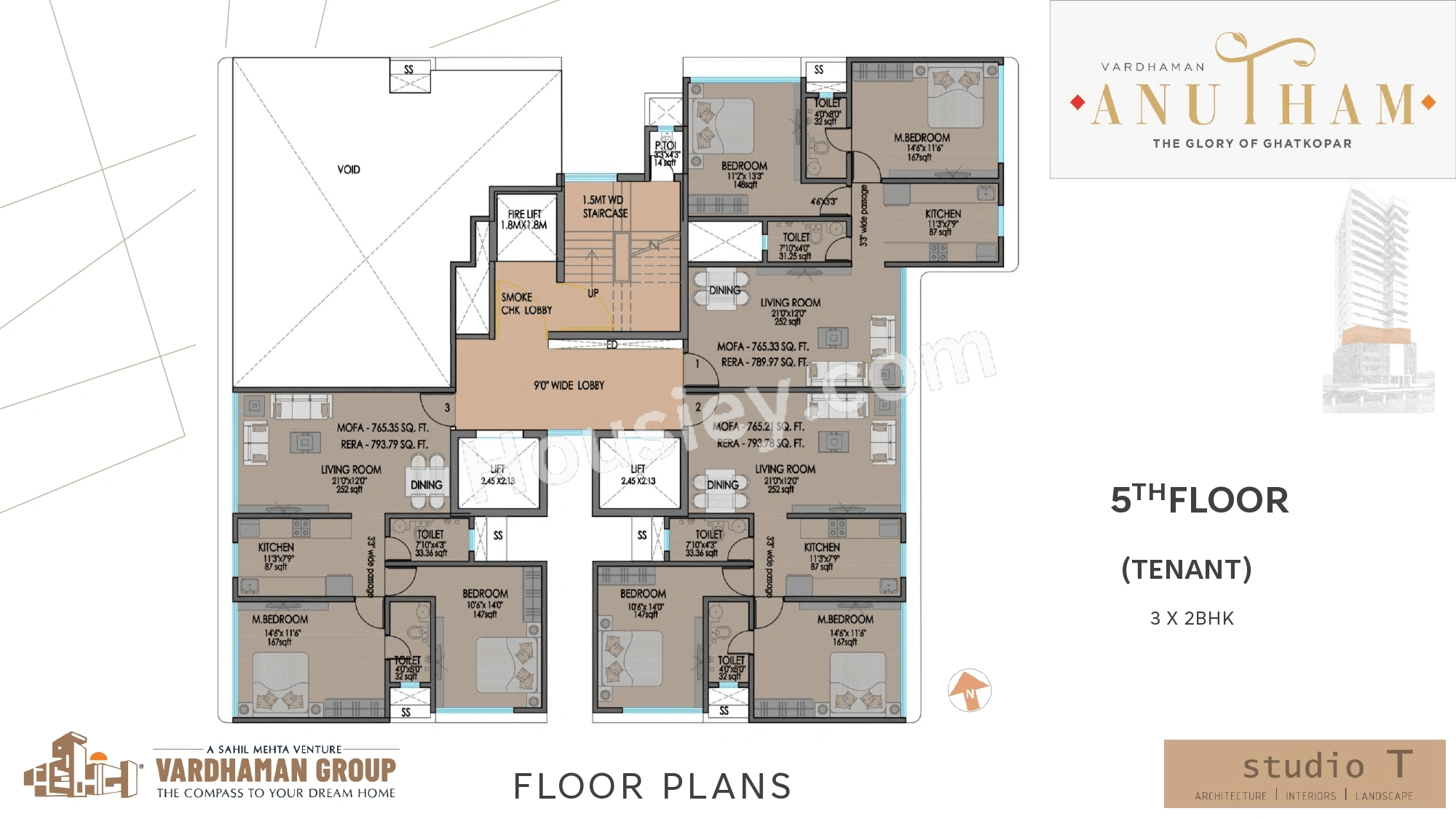 Vardhaman Anutham Floor plan 1