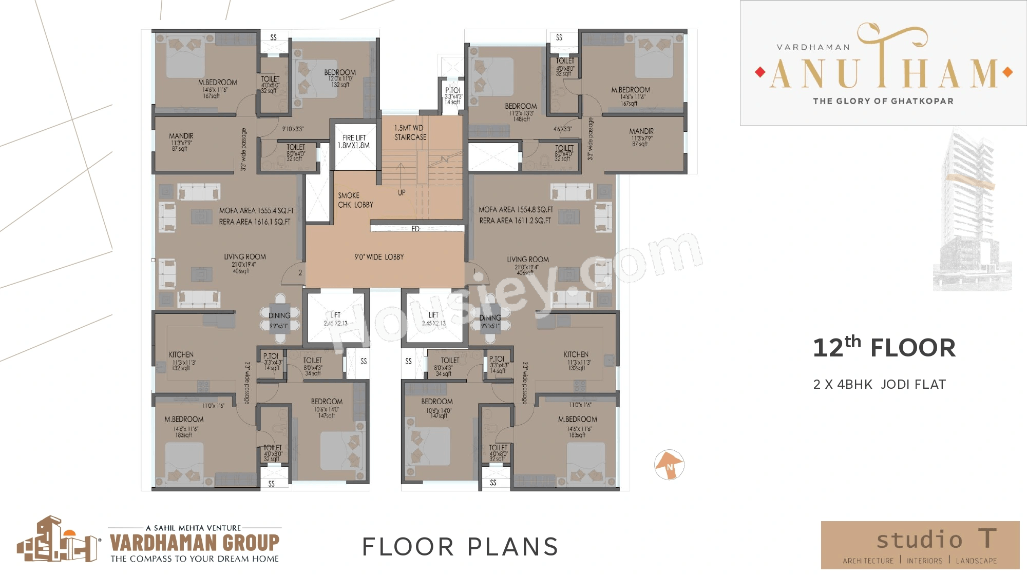 Vardhaman Anutham Floor plan 5