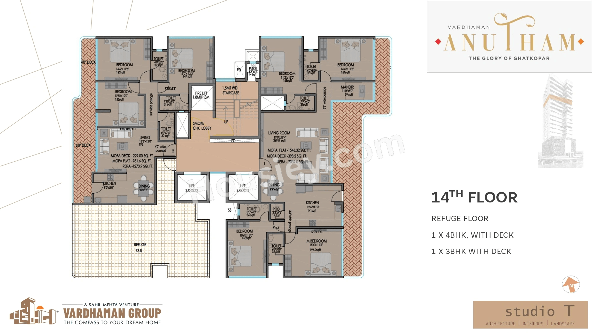 Vardhaman Anutham Floor plan 9