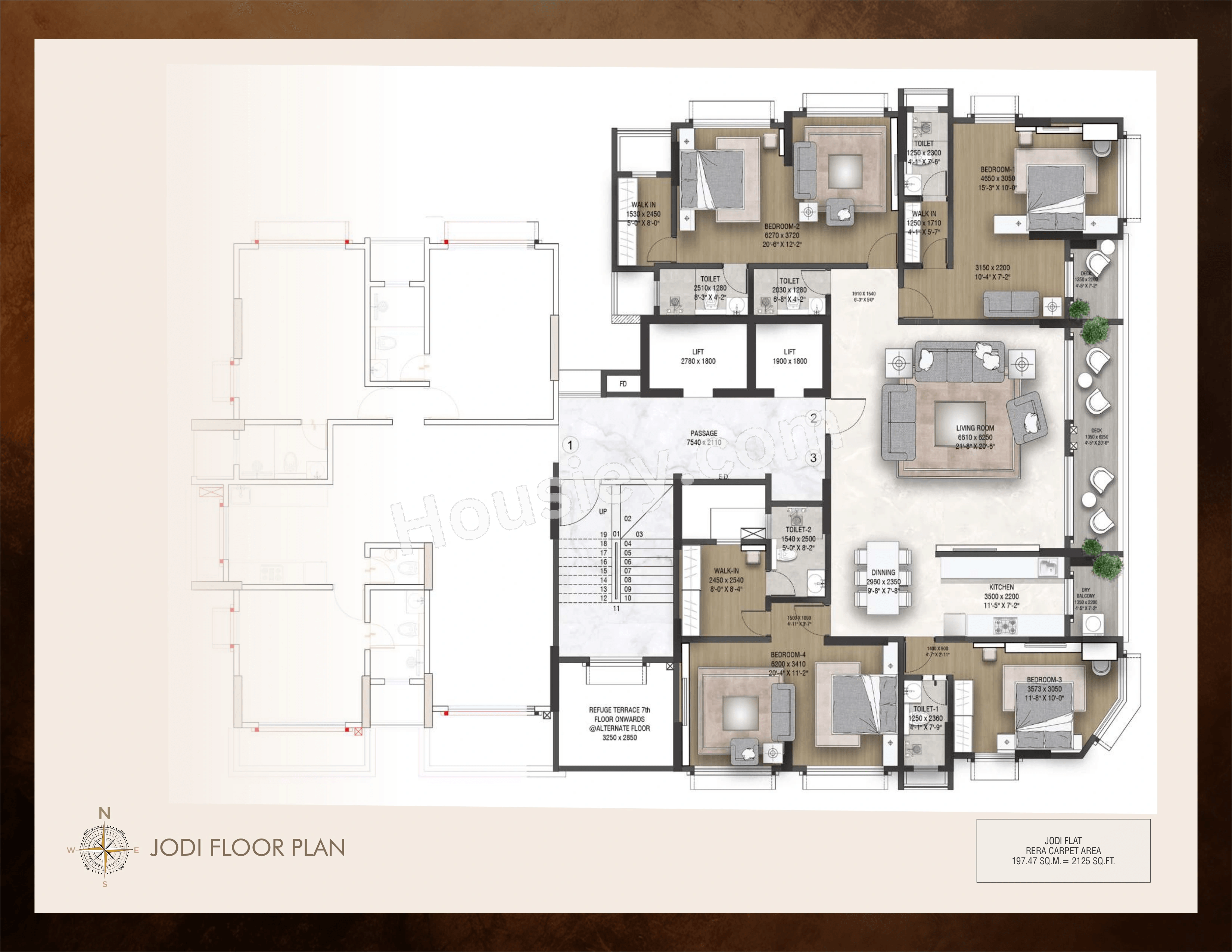 Vardhaman Palace Floor plan 4