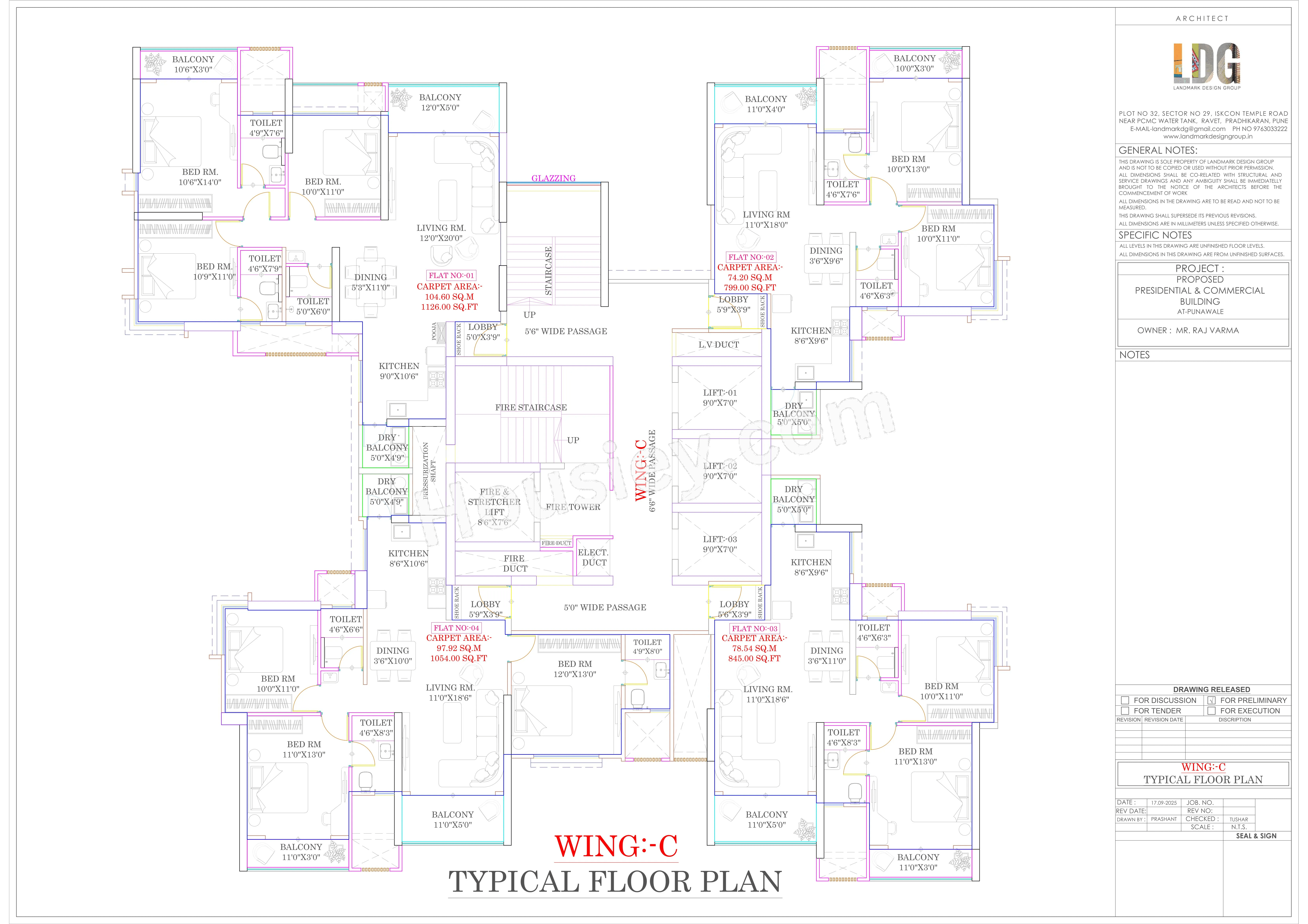Varma Infinity Evana Floor plan 2
