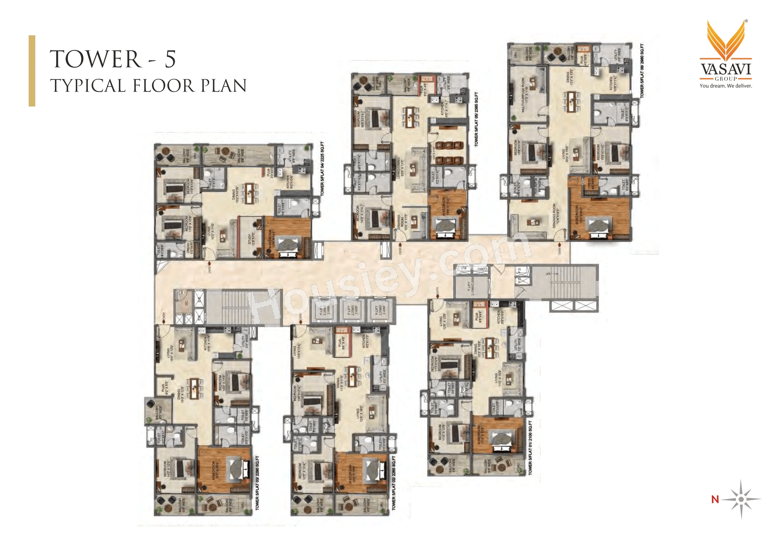 Vasavi Skyla Floor plan 5