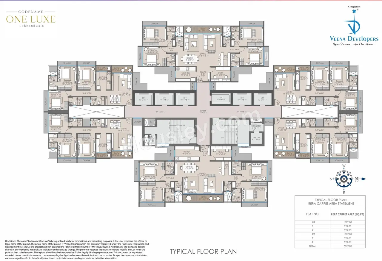 Veena One Luxe Master Plan
