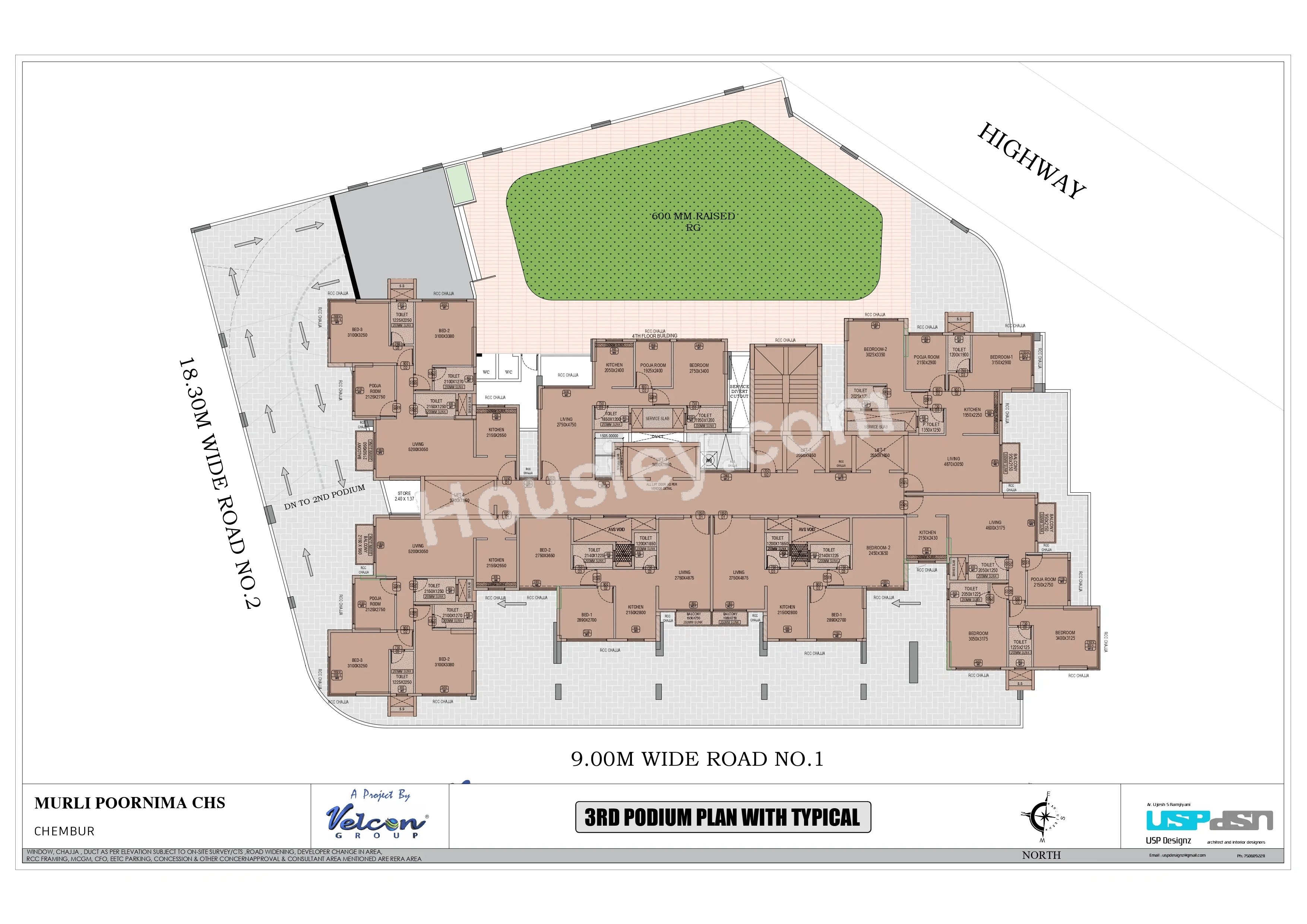 Velcon Vista Floor plan 2