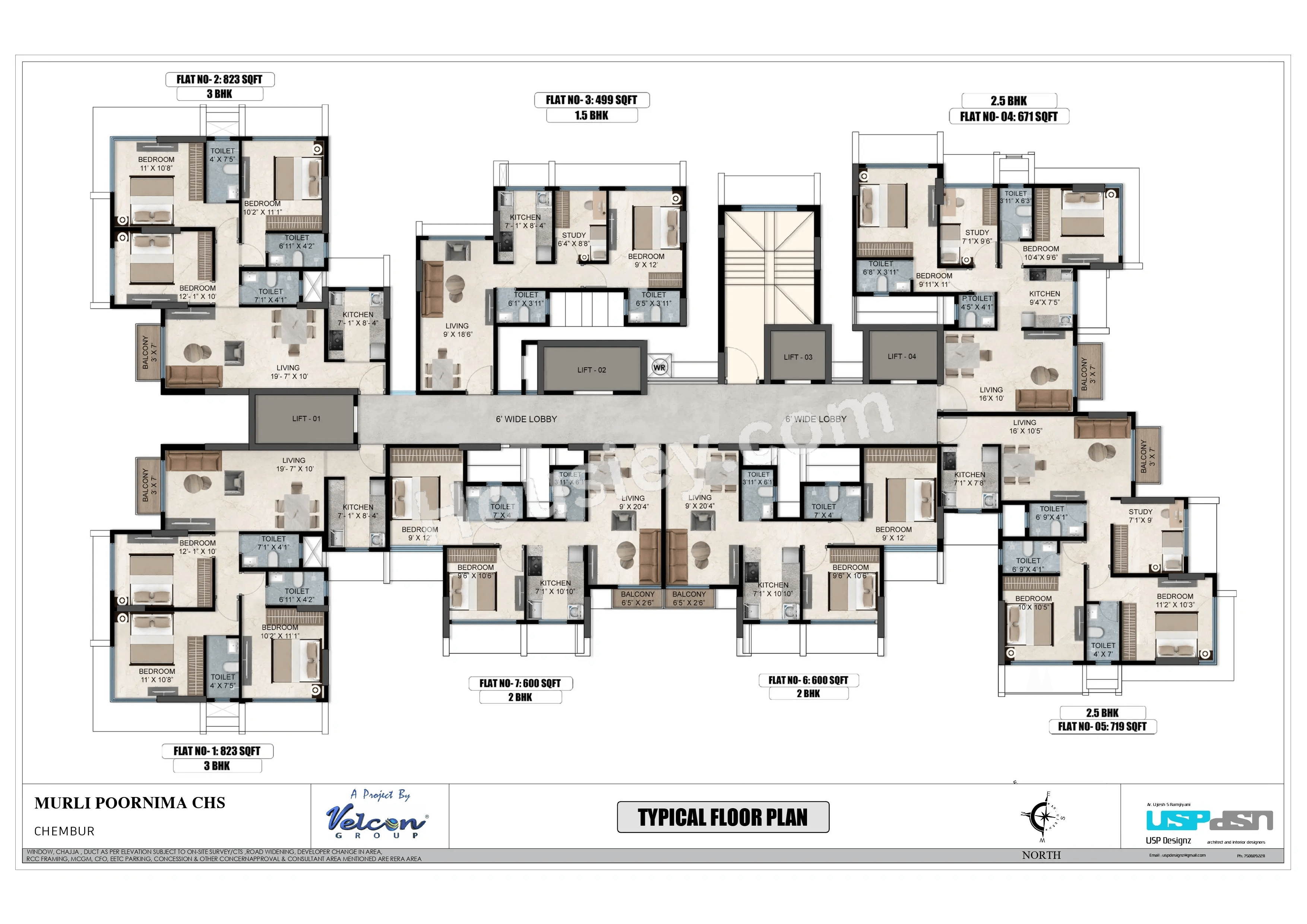 Velcon Vista Floor plan 3