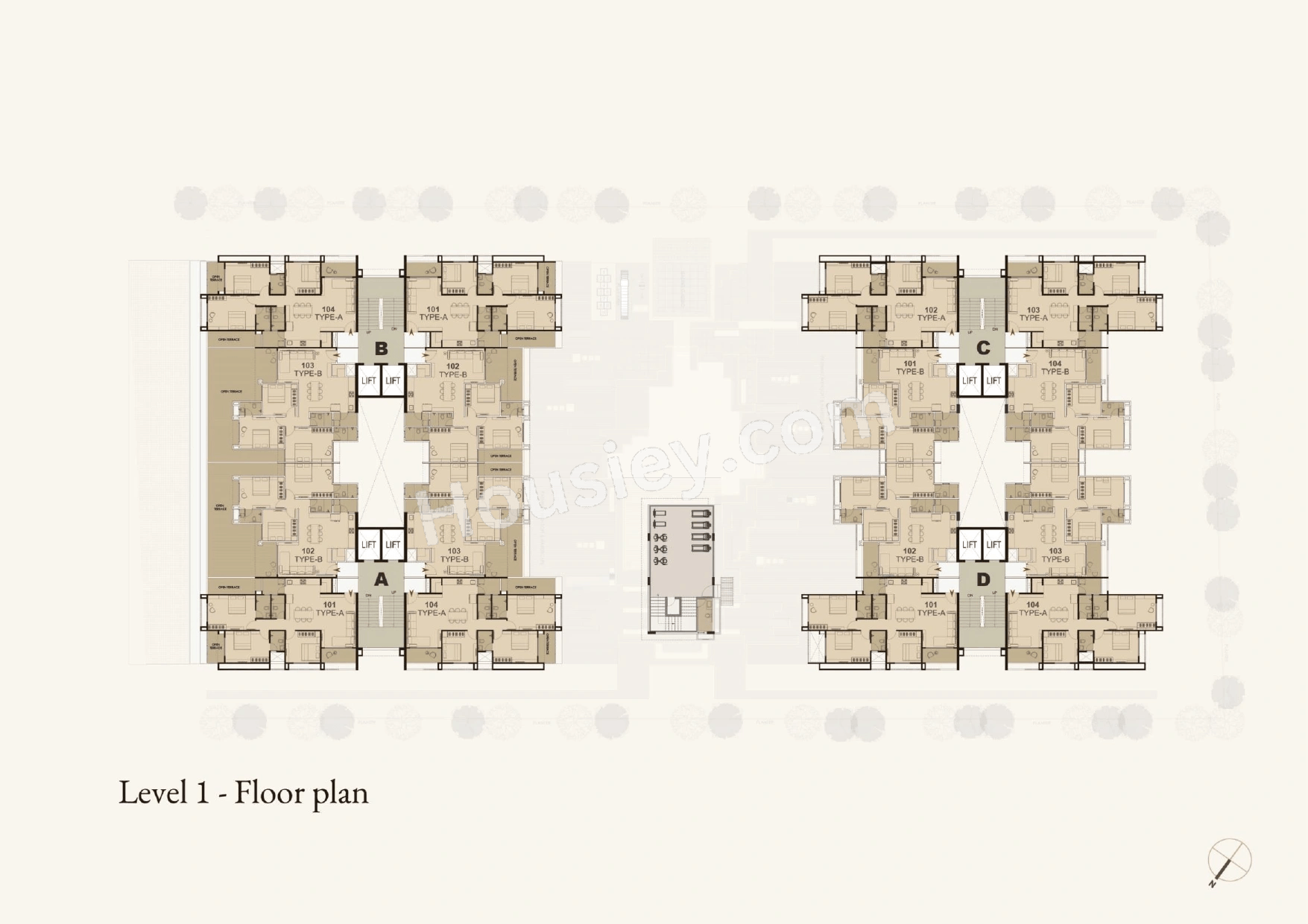 Venus Deshna Floor plan 1