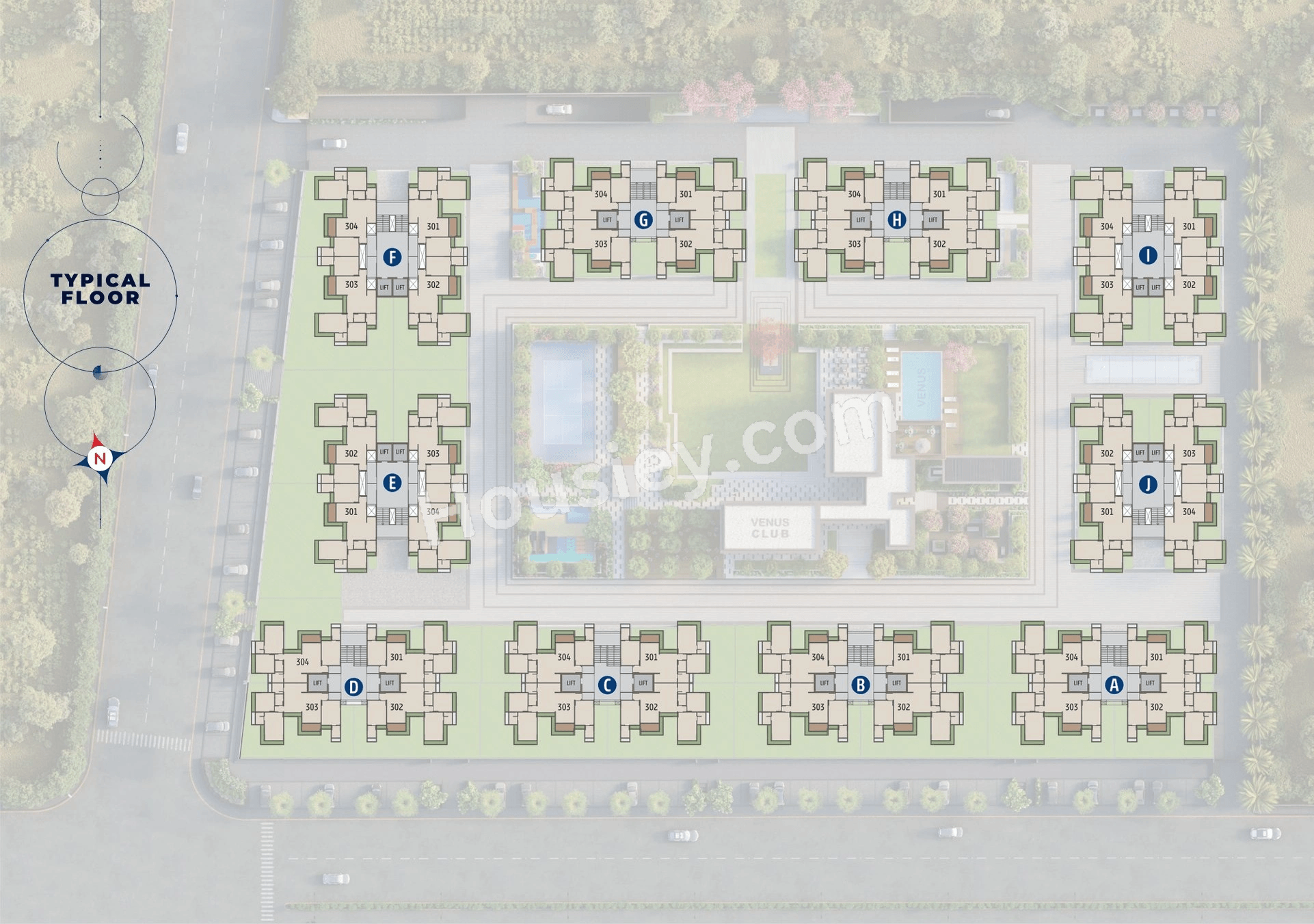 Venus The Planet Floor plan 1