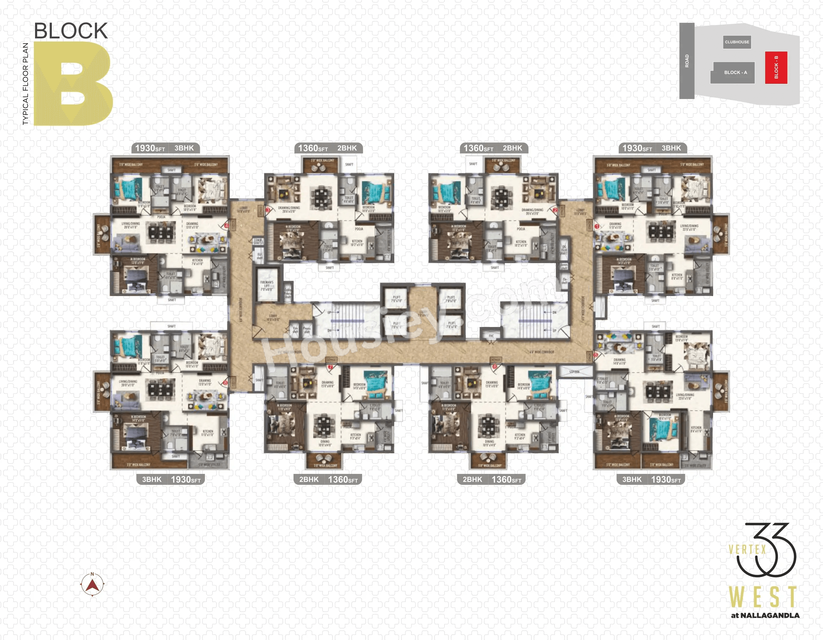 Vertex 33 West Floor plan 2