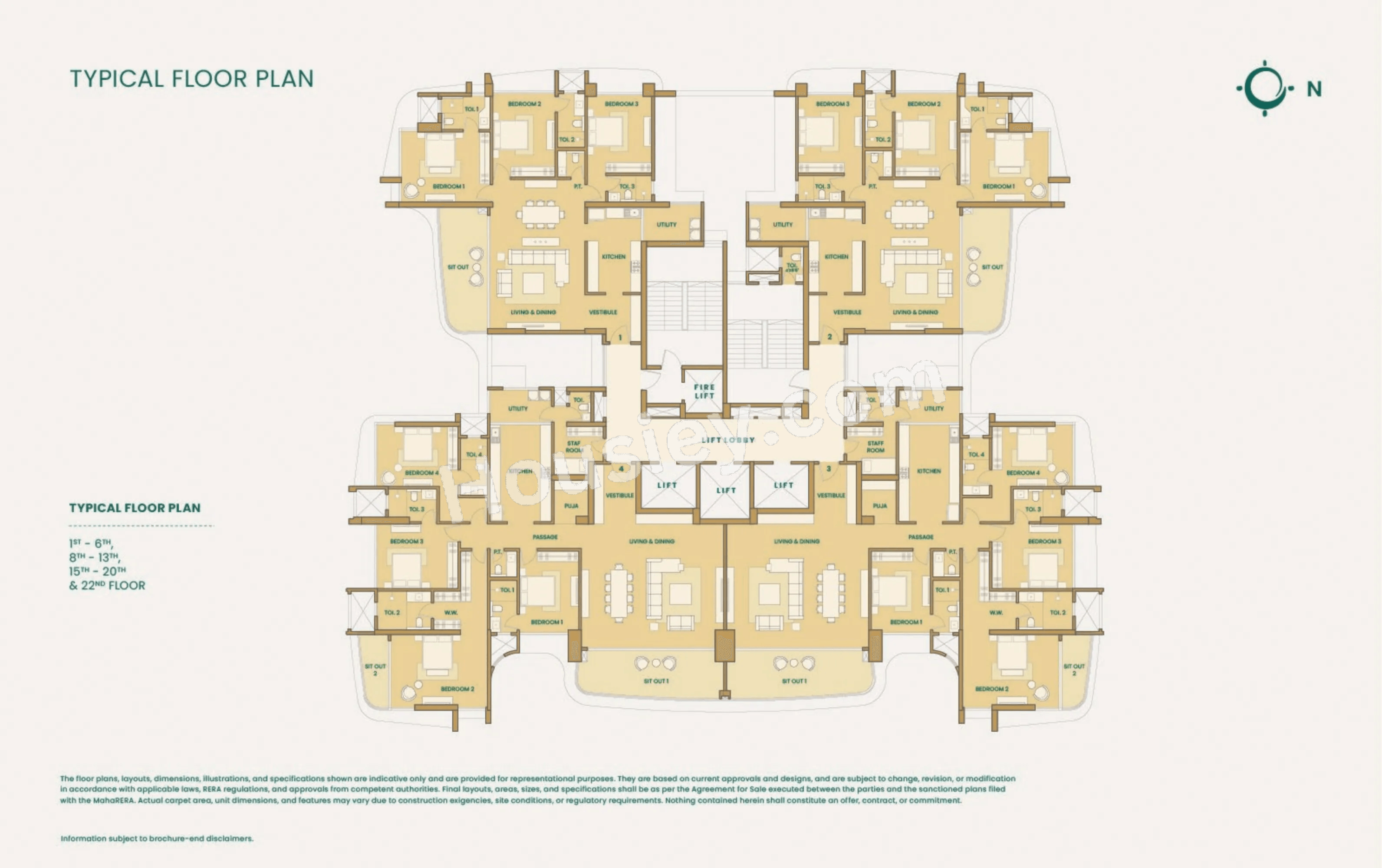 Viceroy Visava Floor plan 4