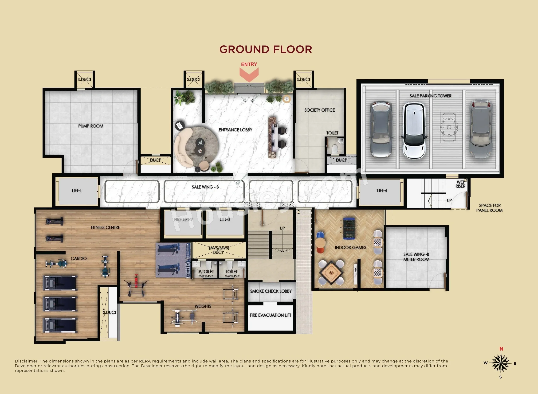 Vida Crest Floor plan 1