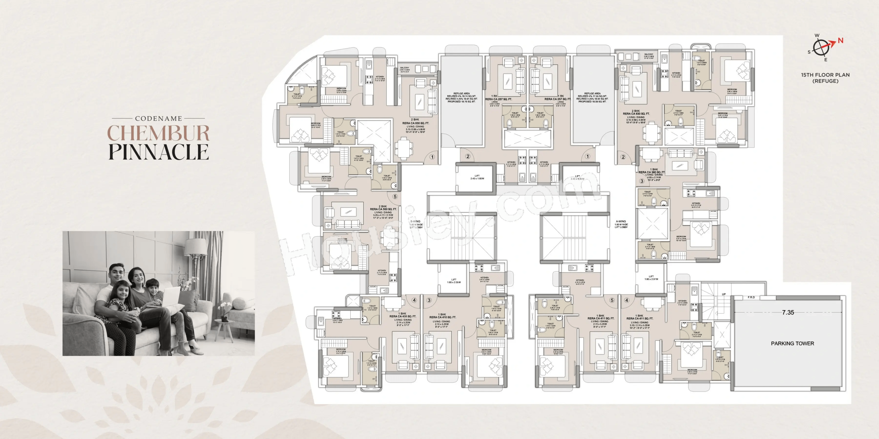 Vighnaharta Enclave Floor plan 2