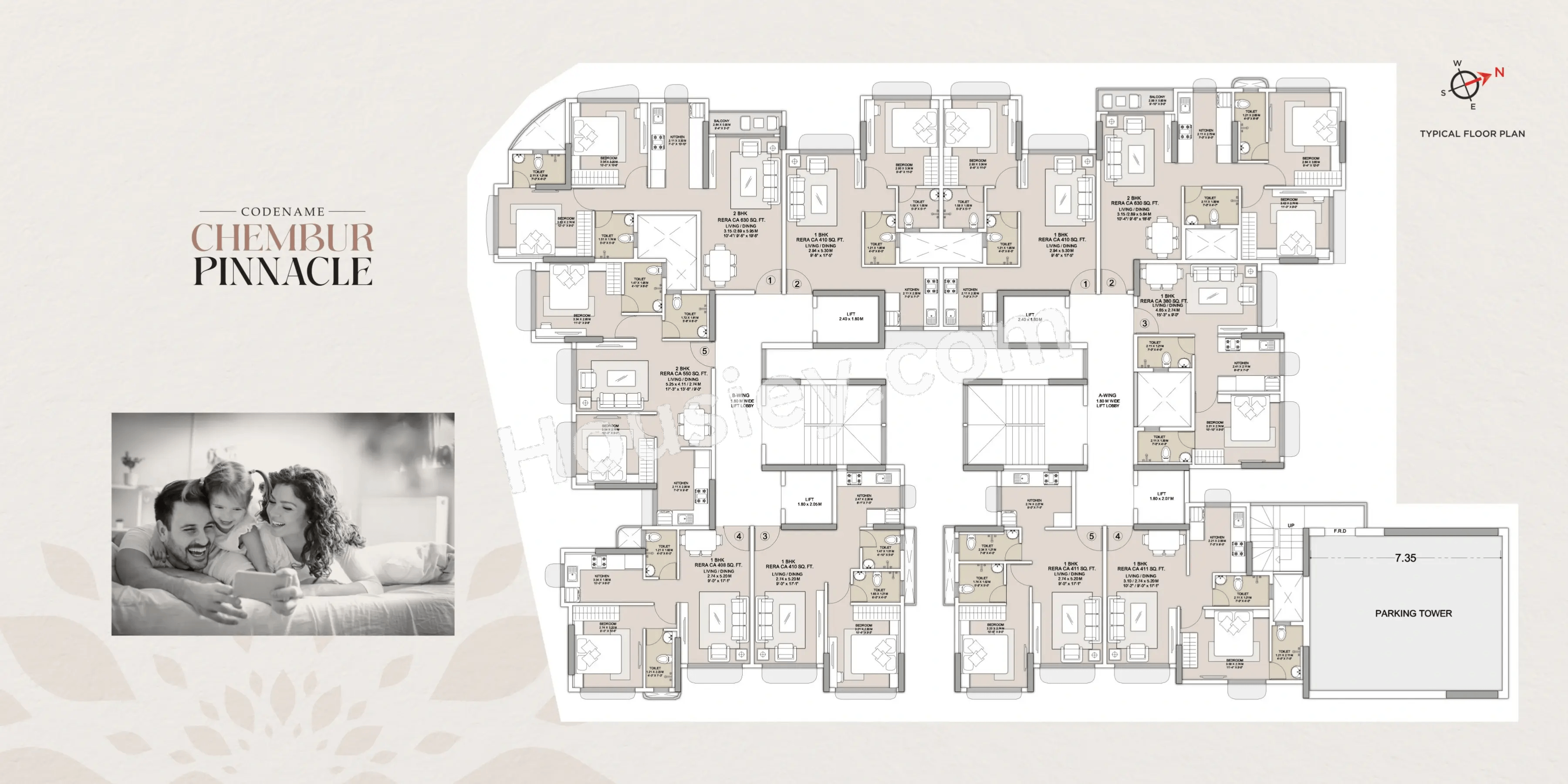 Vighnaharta Enclave Floor plan 3