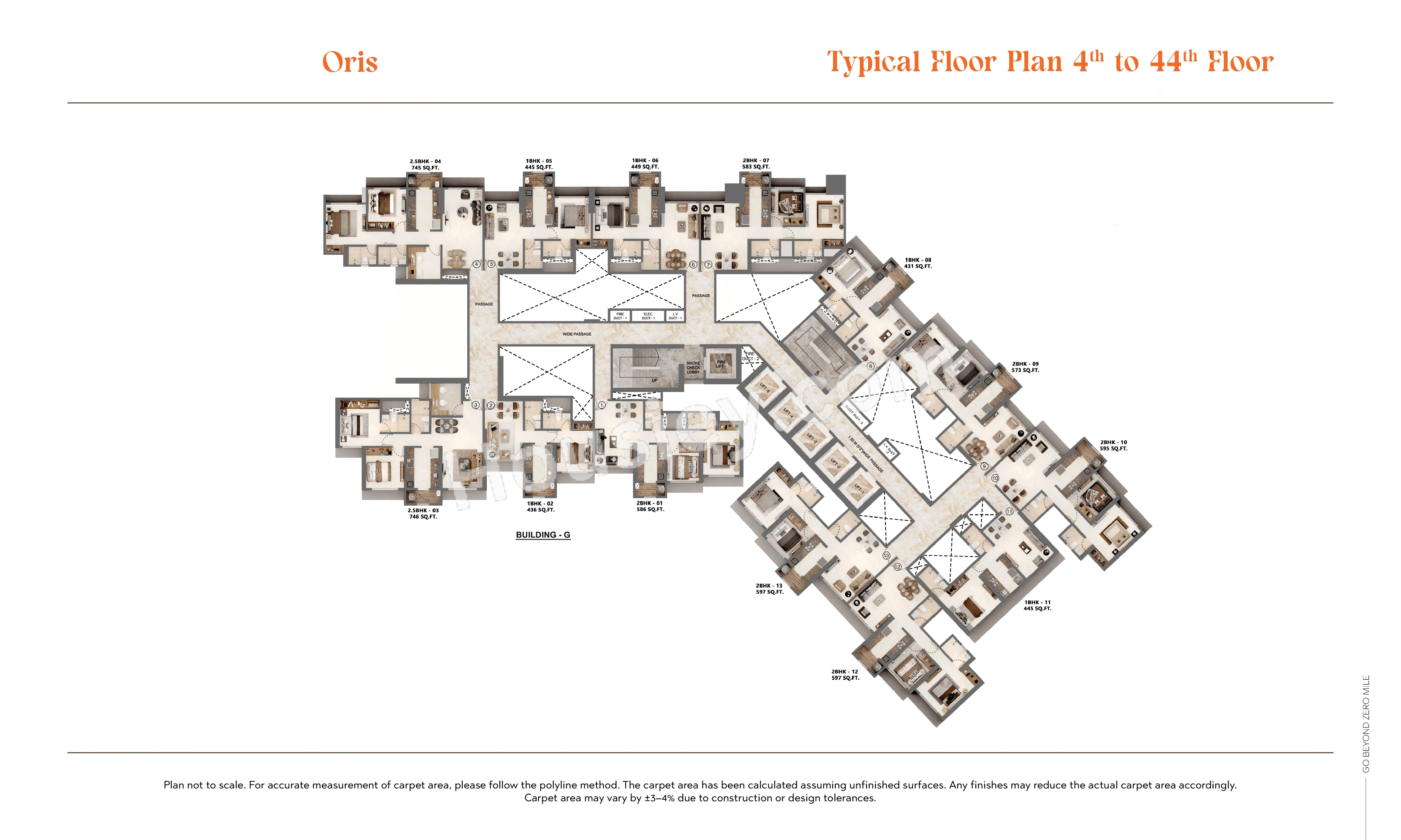 Vihang Zero Mile City Floor Plan