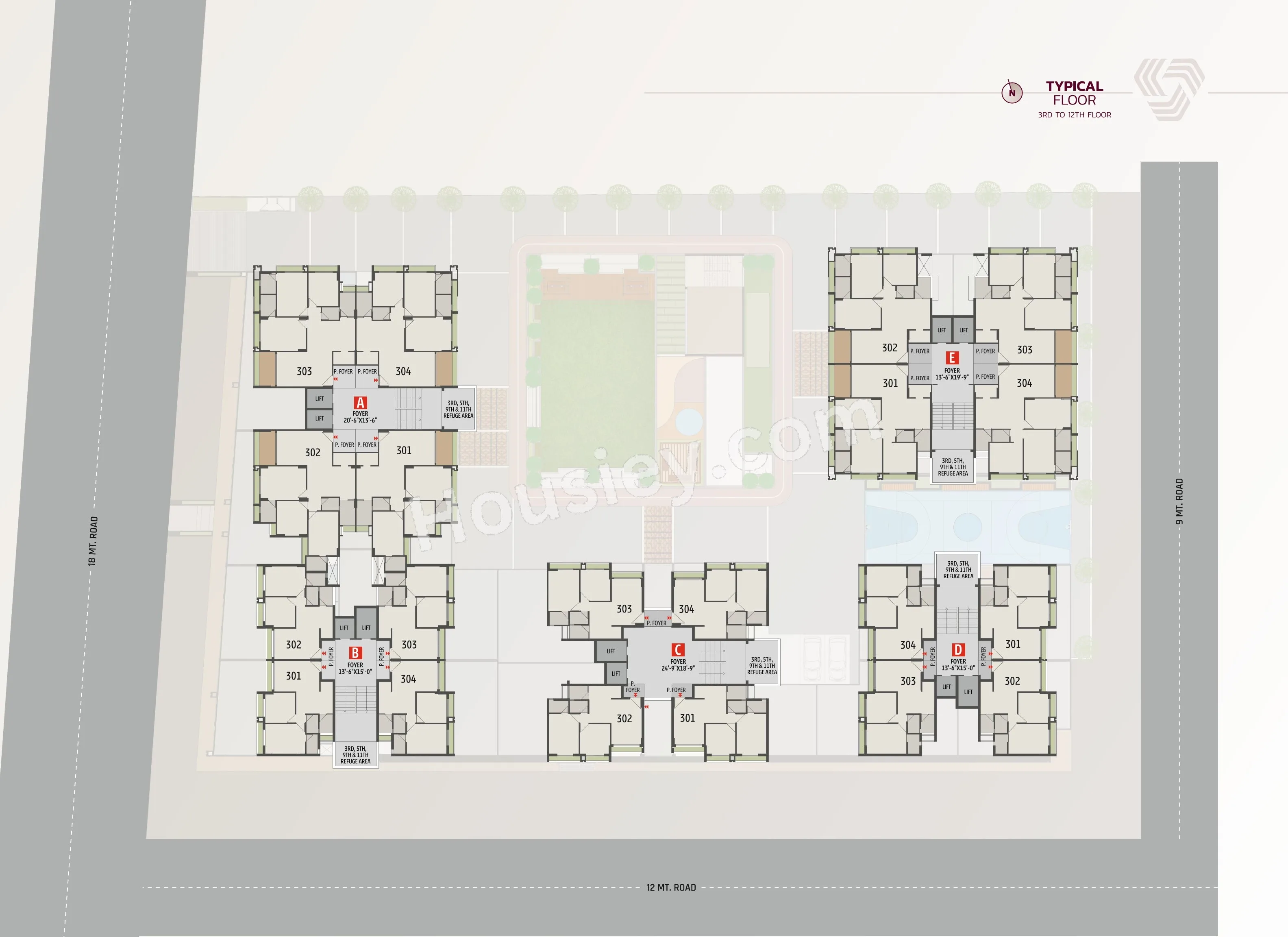 Vikram Luxuria Surya 2 Floor plan 2