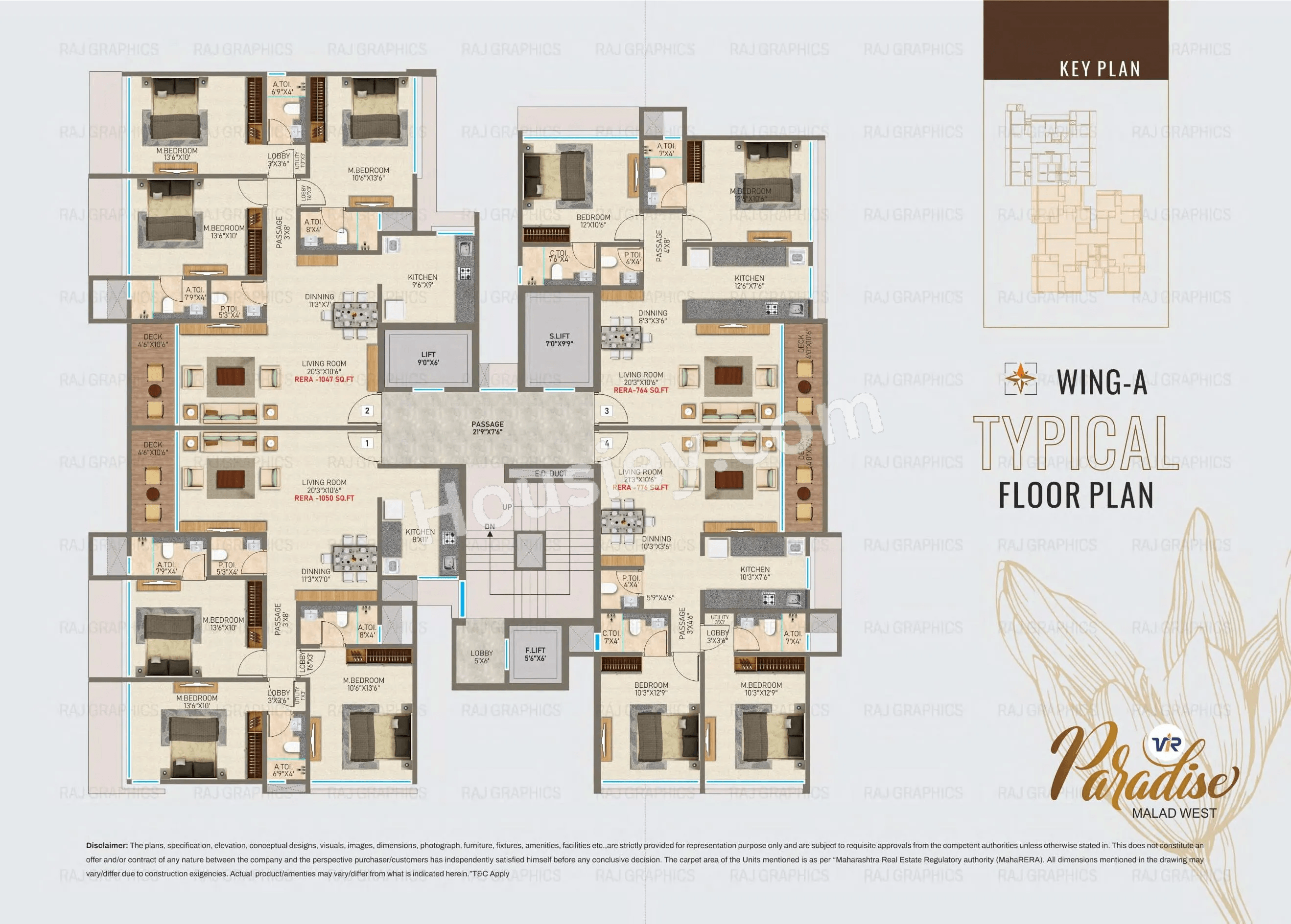 Vir Paradise Floor plan 1