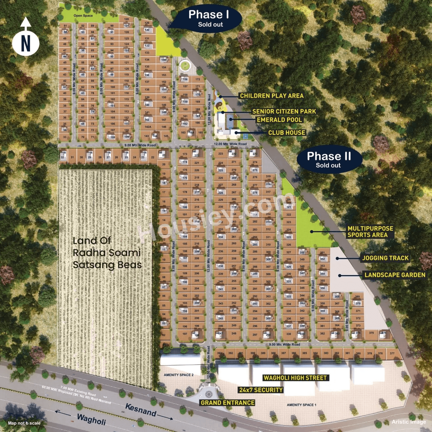 Vishal Nivaan Meadows Floor plan 1