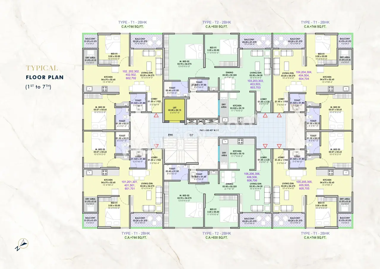 Vision Ekaan Floor Plan