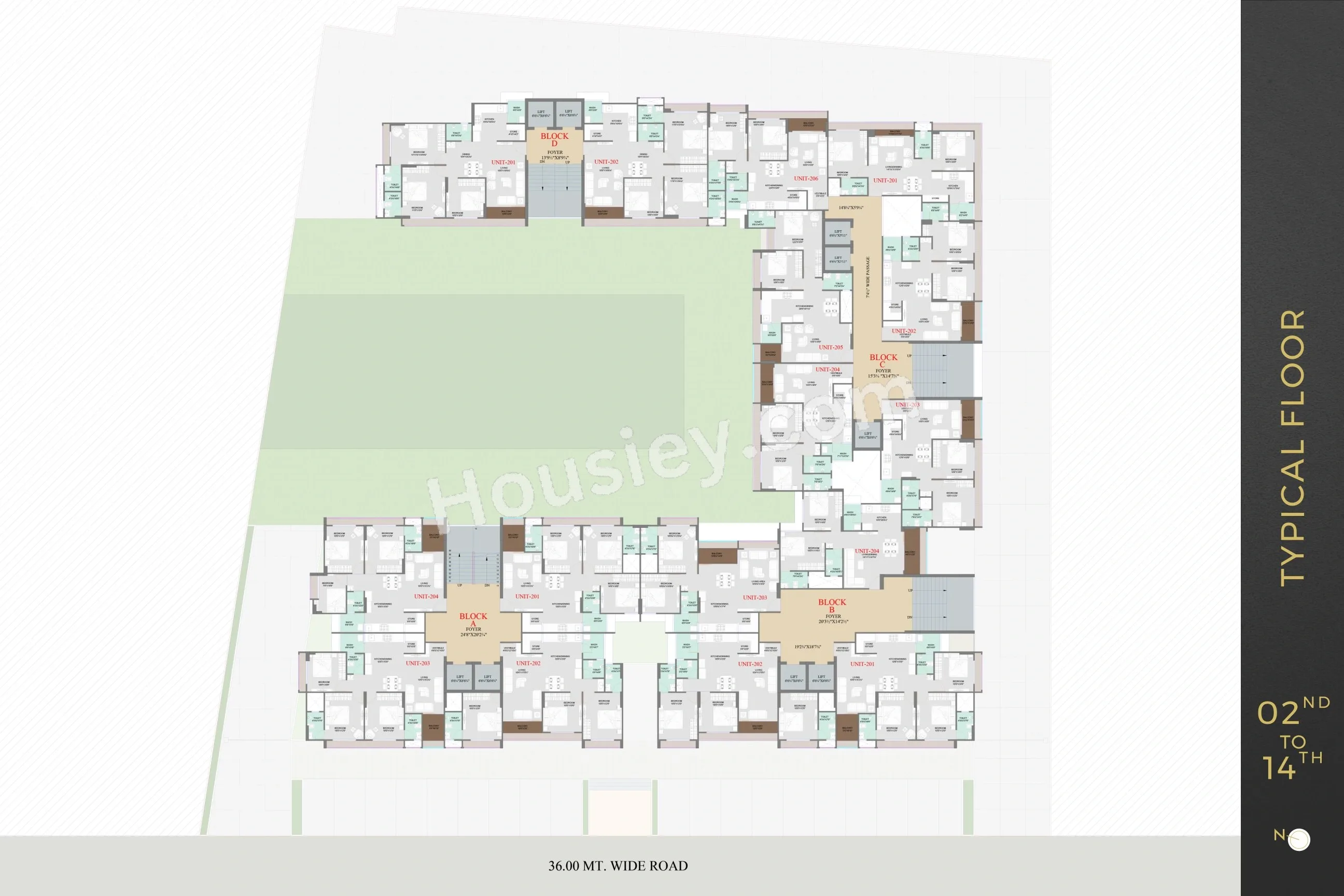 Vivaan Atrium Floor plan 1