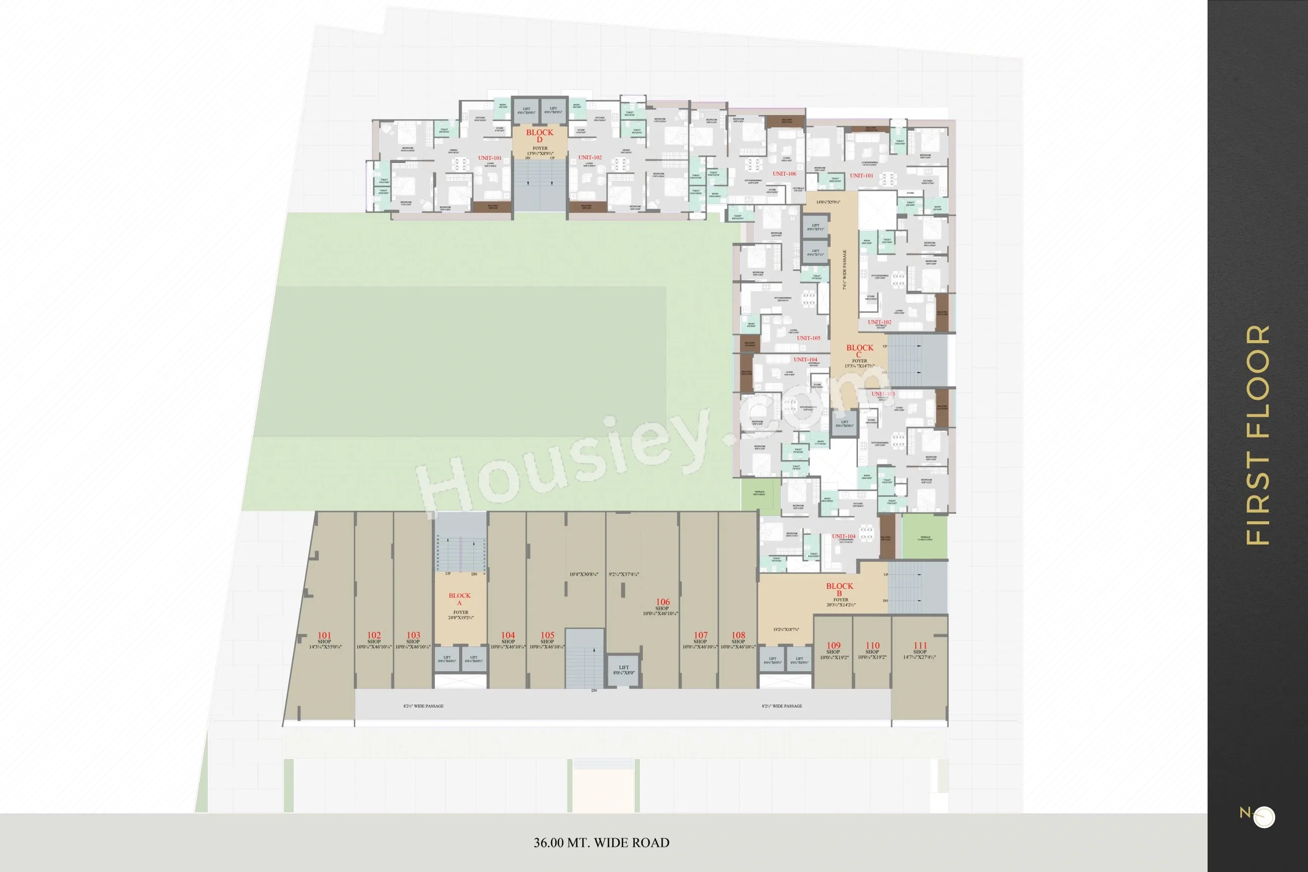 Vivaan Atrium Floor plan 2