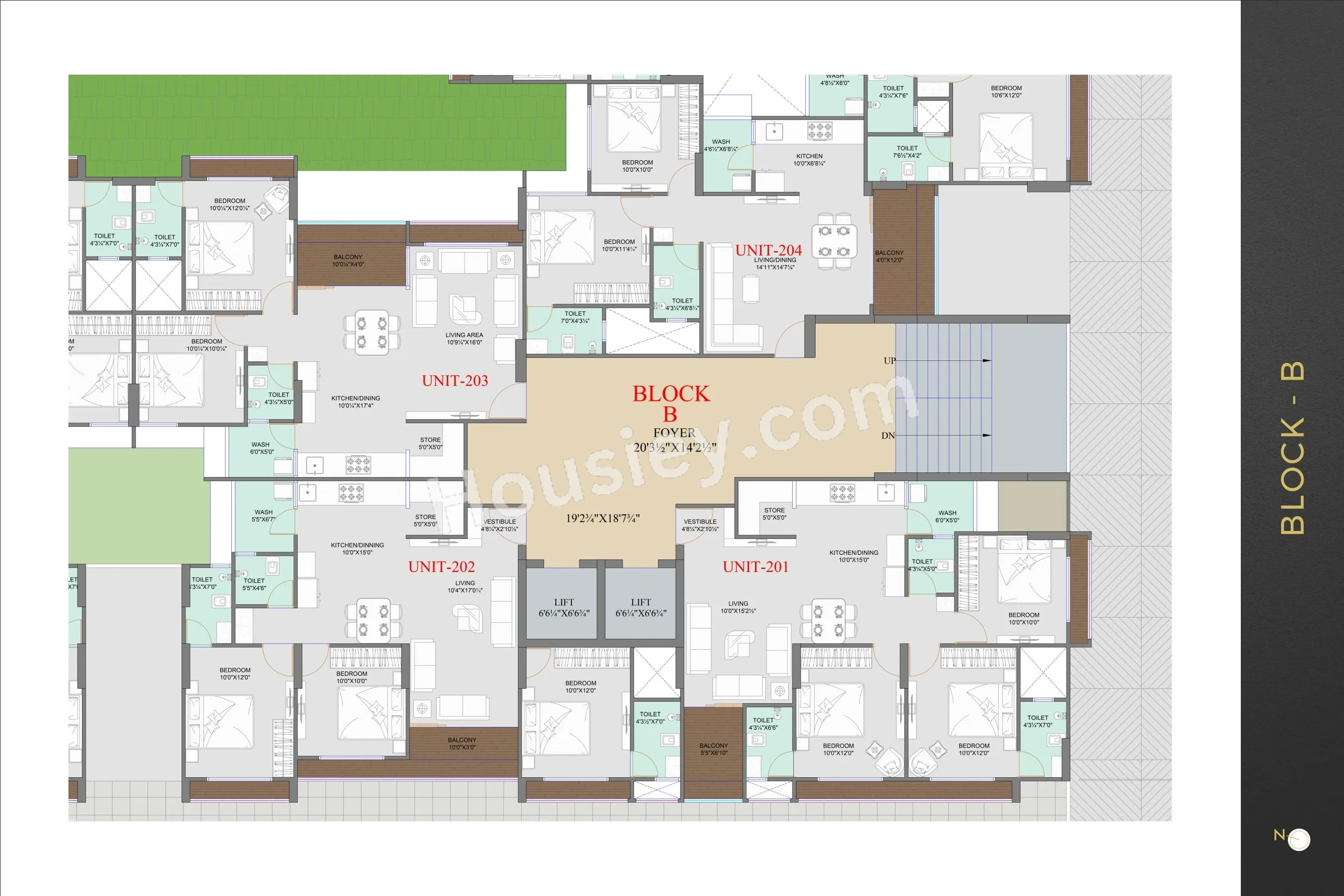 Vivaan Atrium Floor plan 3