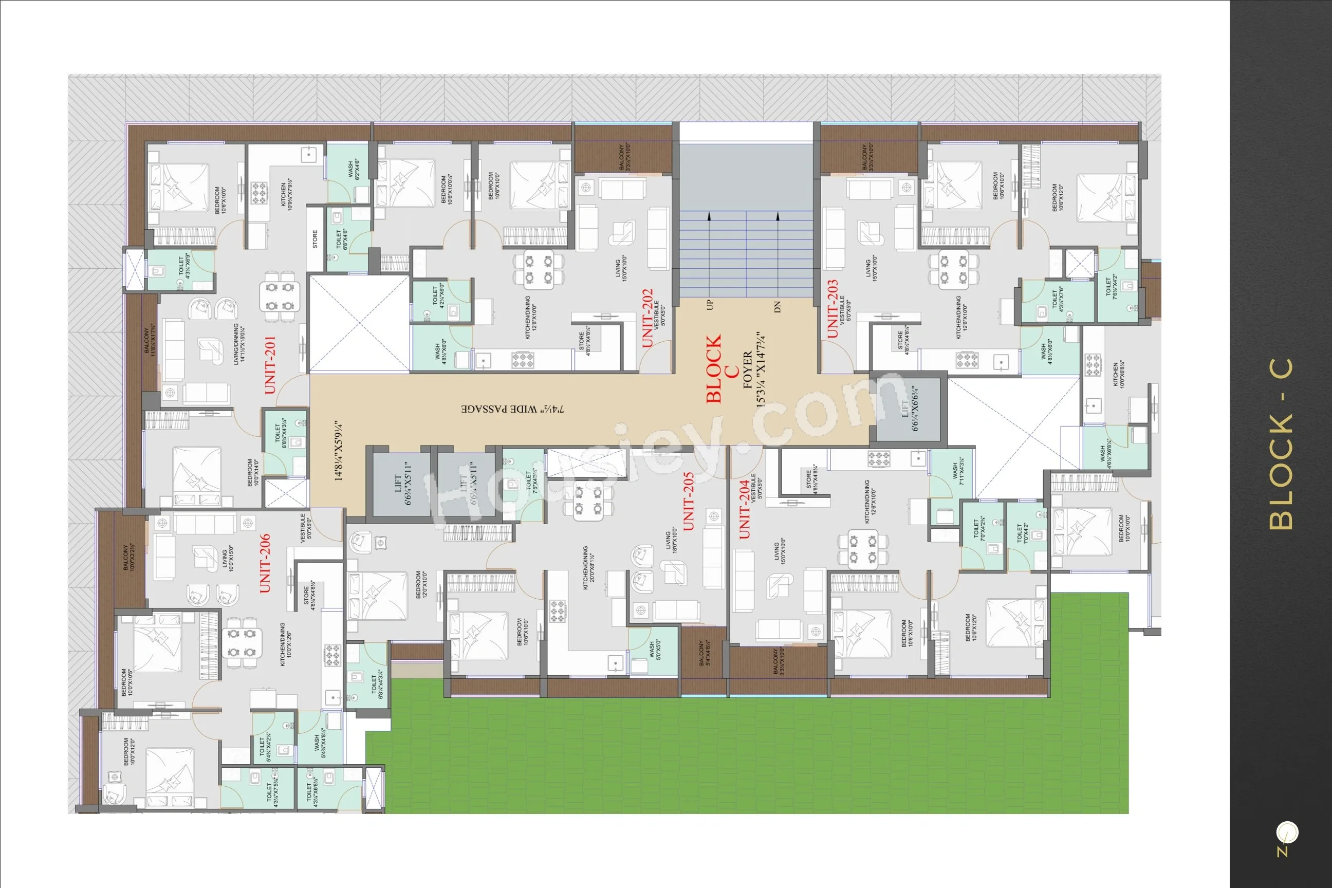 Vivaan Atrium Floor plan 4